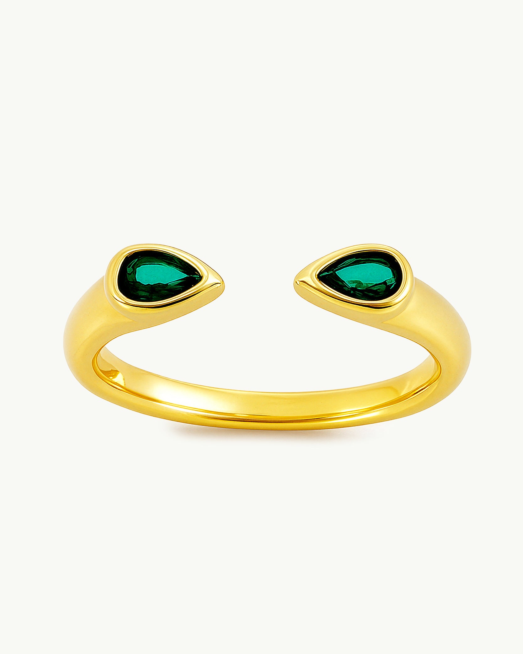 Aven 18K Gold Plated Ring