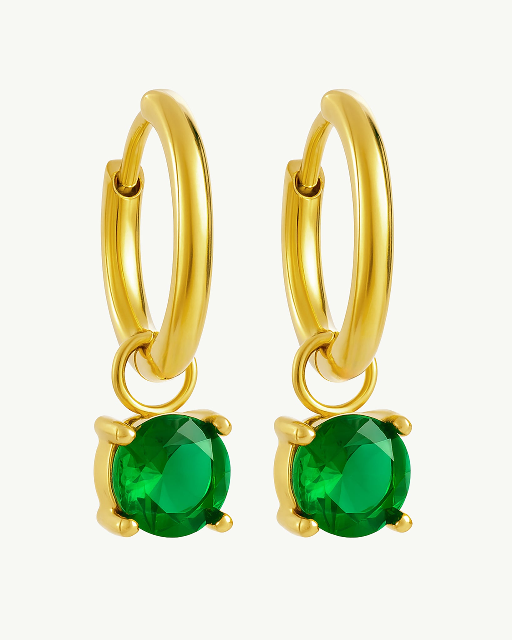 Eden 18K Gold Plated Hoops