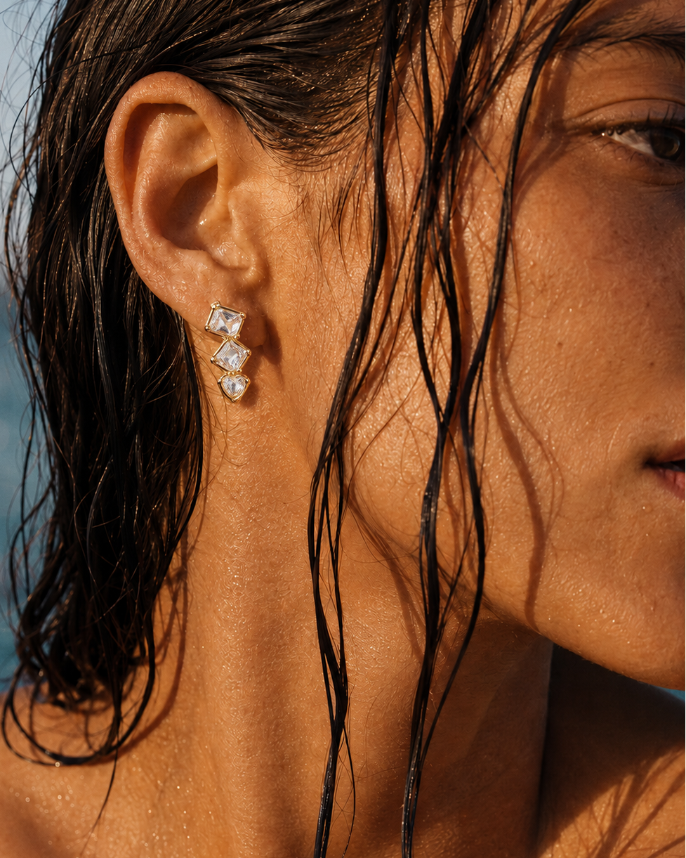 Muse 18K Gold Plated Earrings