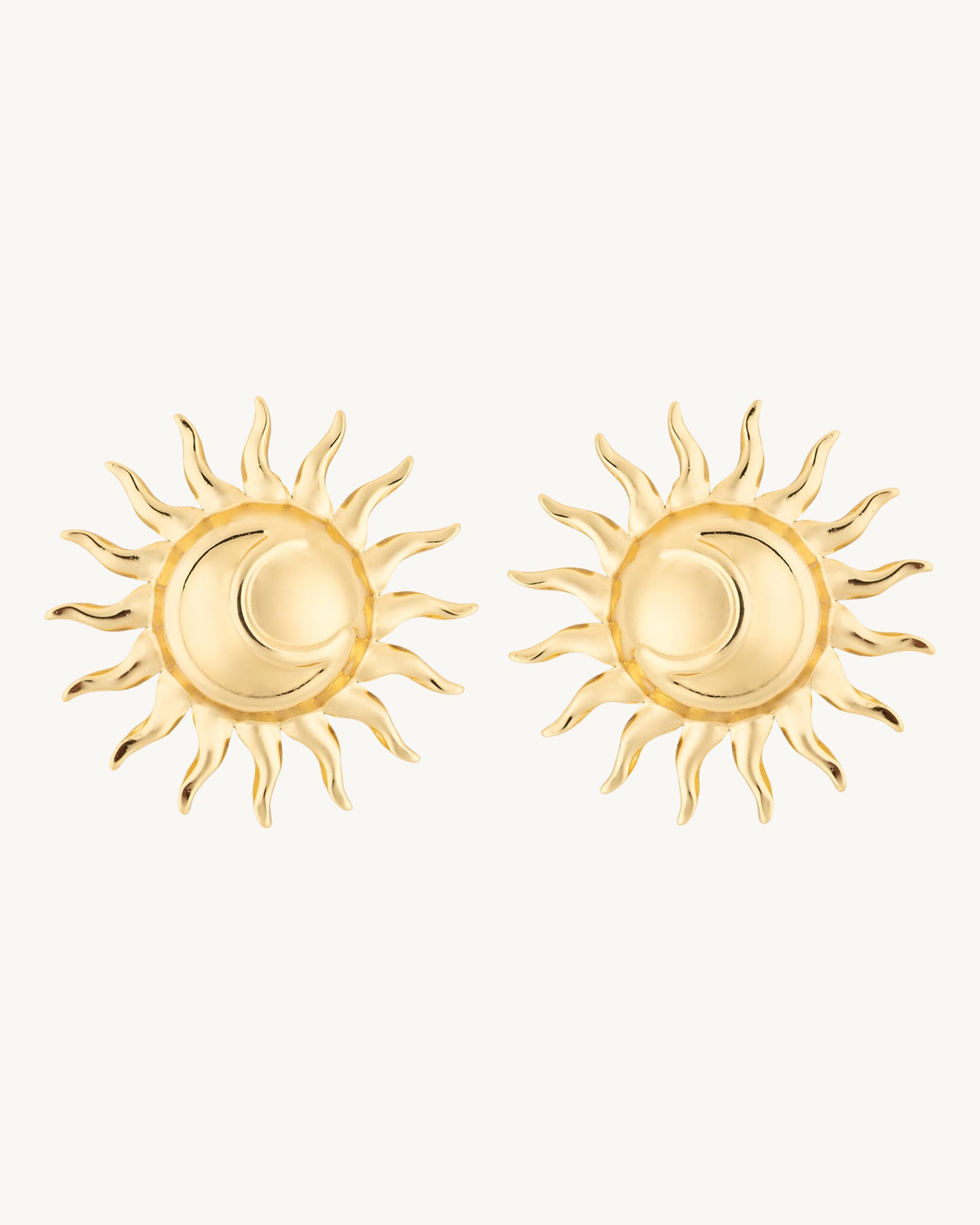 Solara 18K Gold Plated Earrings