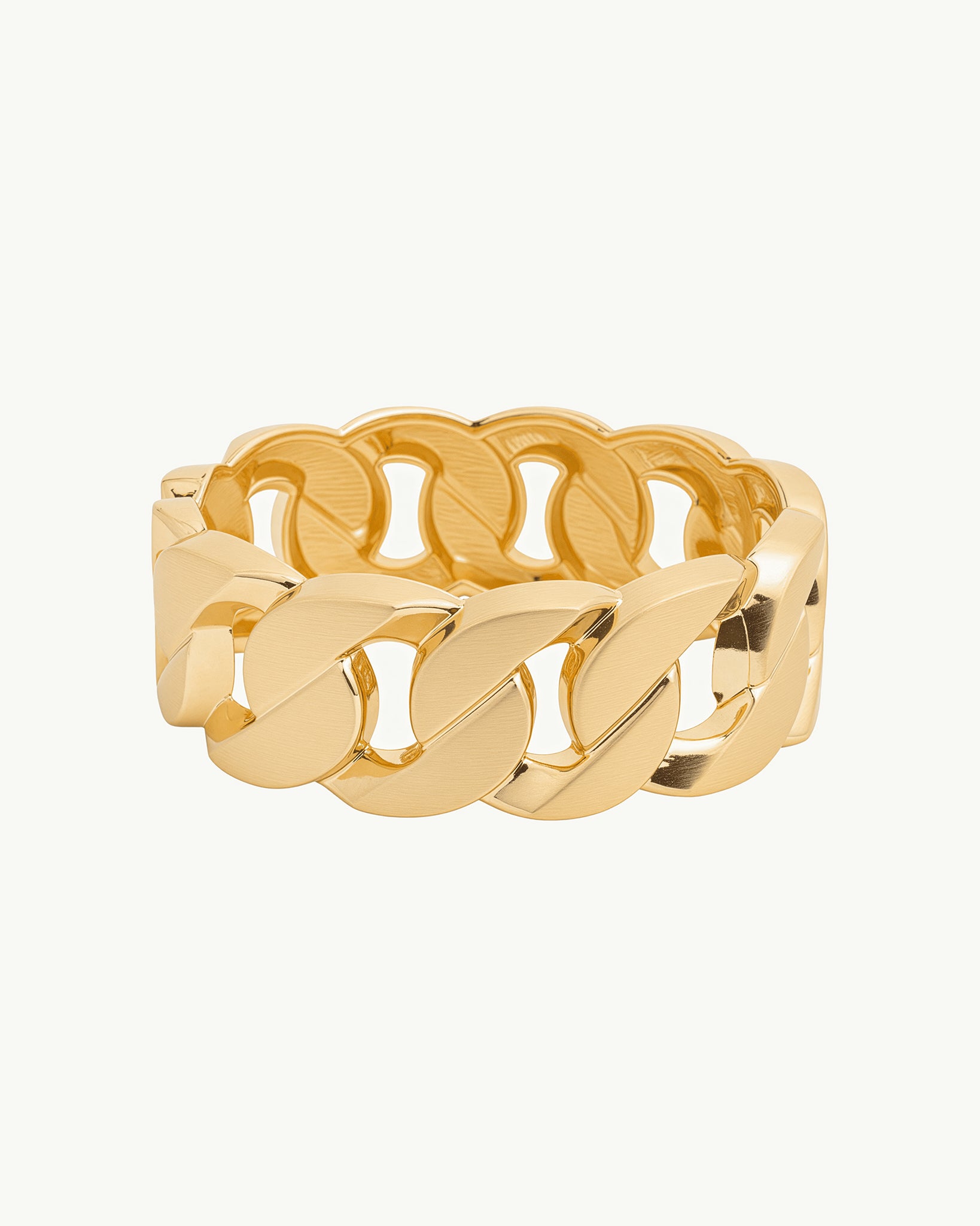 Vogue Chunky 18K Gold Plated Bracelet