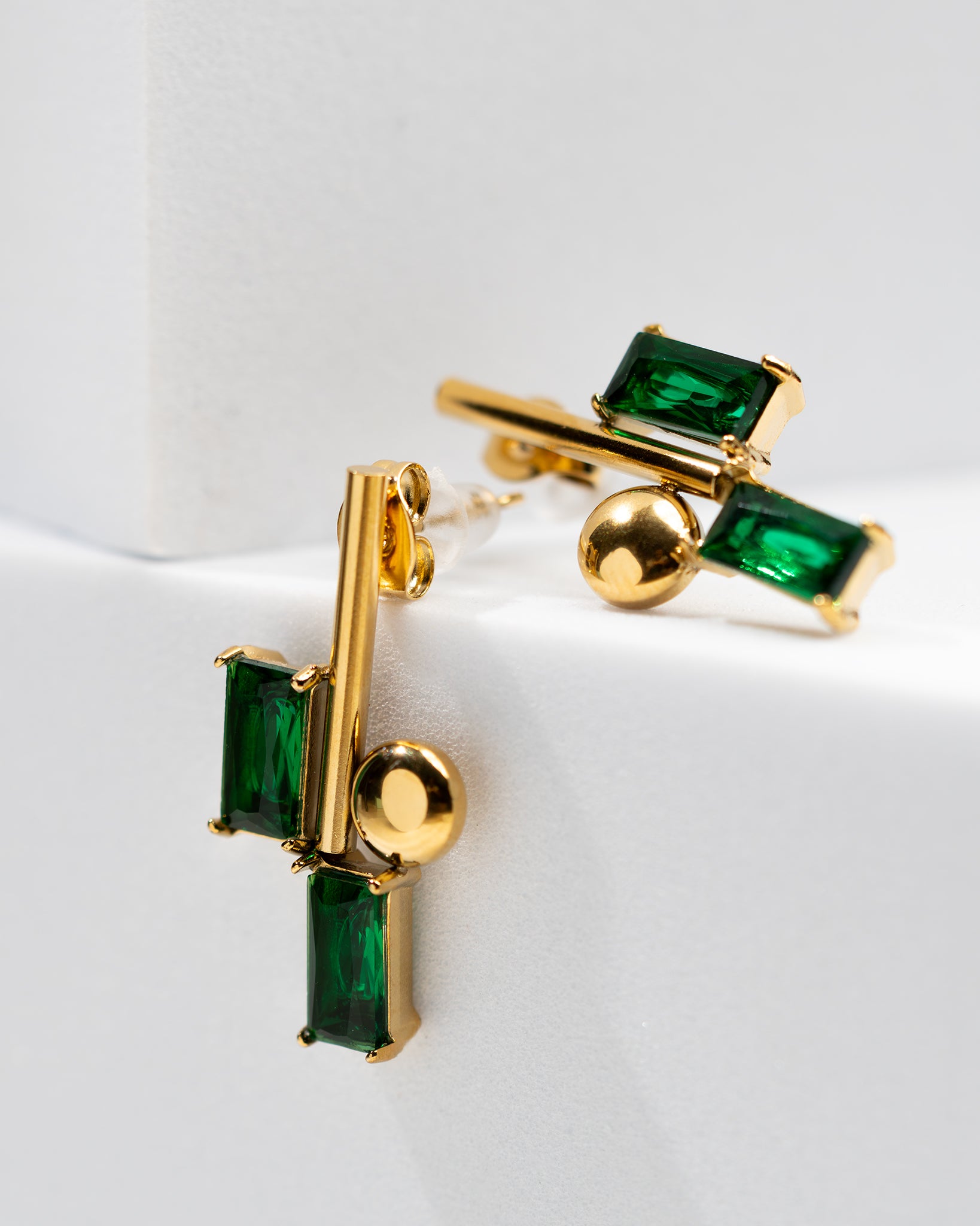 Emeric 18K Gold Plated Earrings