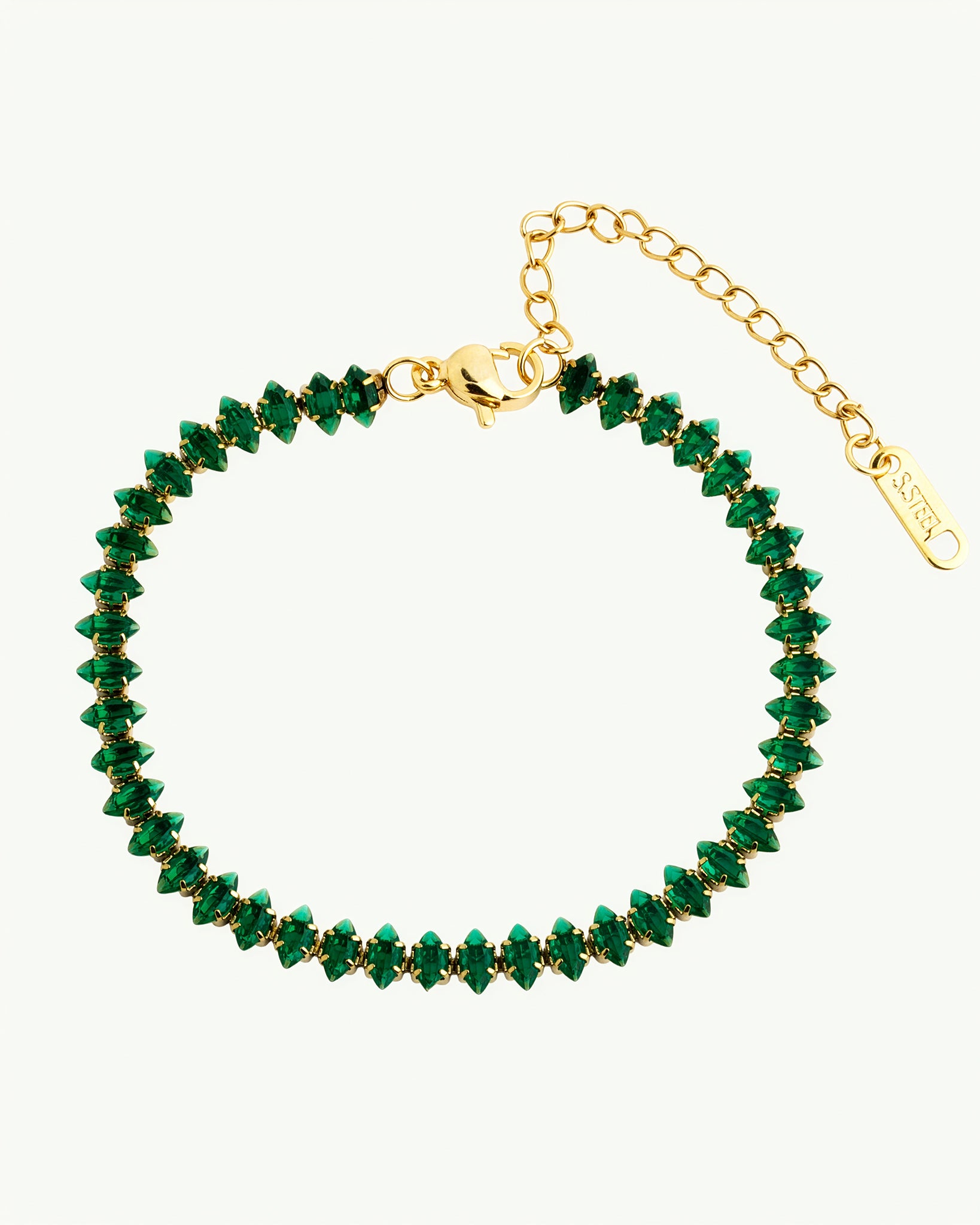 Esme 18K Gold Plated Tennis Bracelet