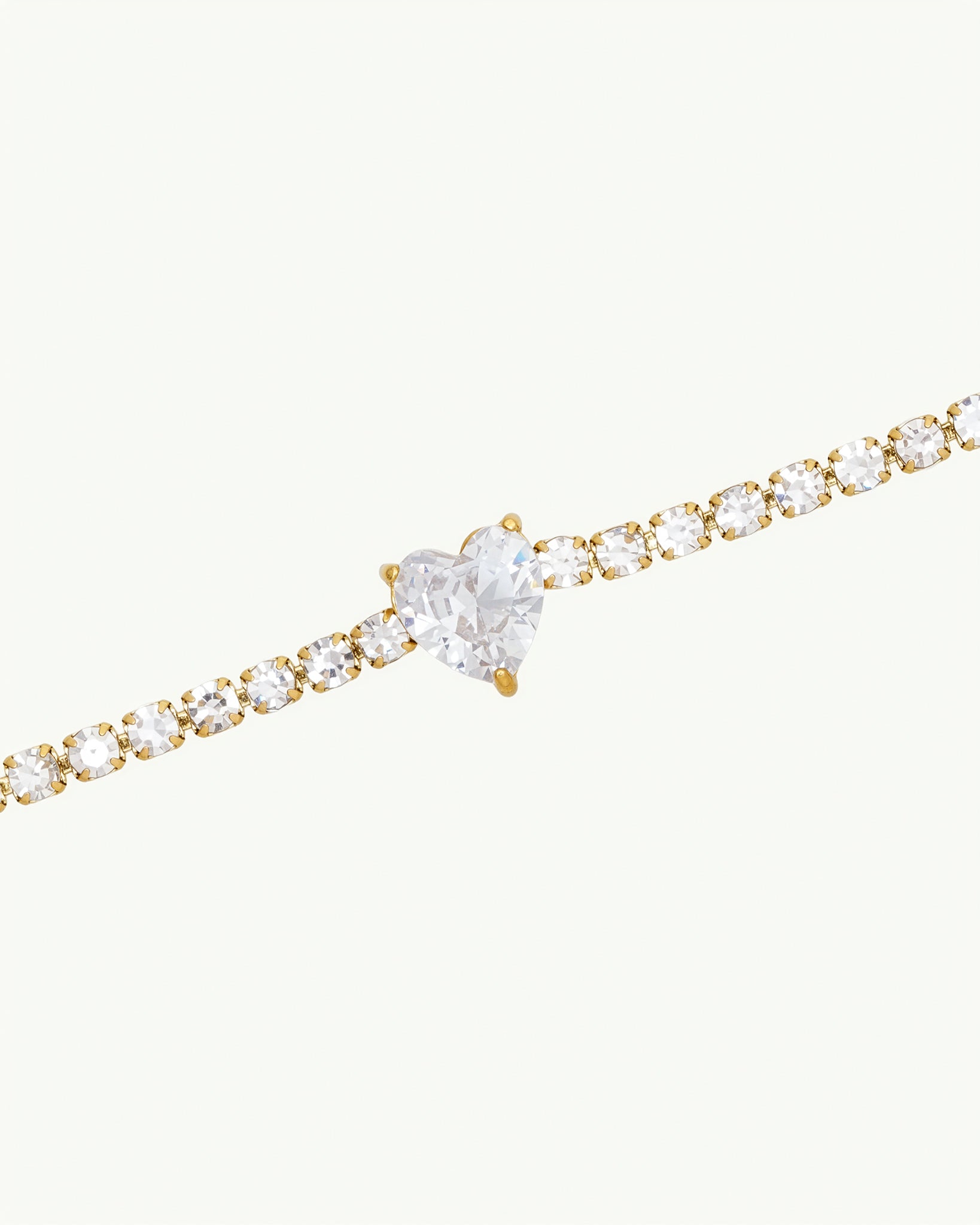 Elara 18K Gold Plated Tennis Bracelet