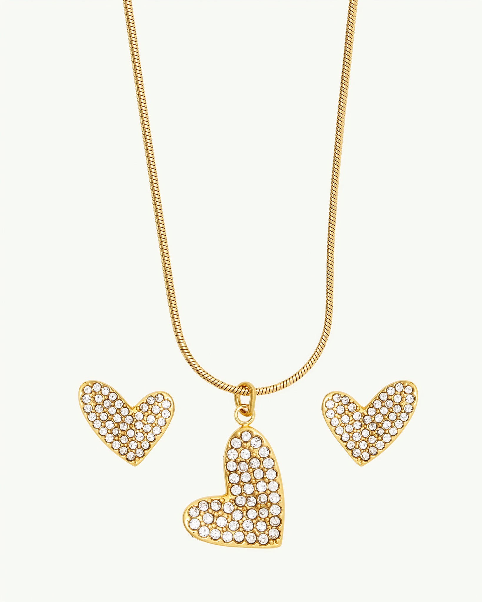 Amora 18K Gold Plated Set