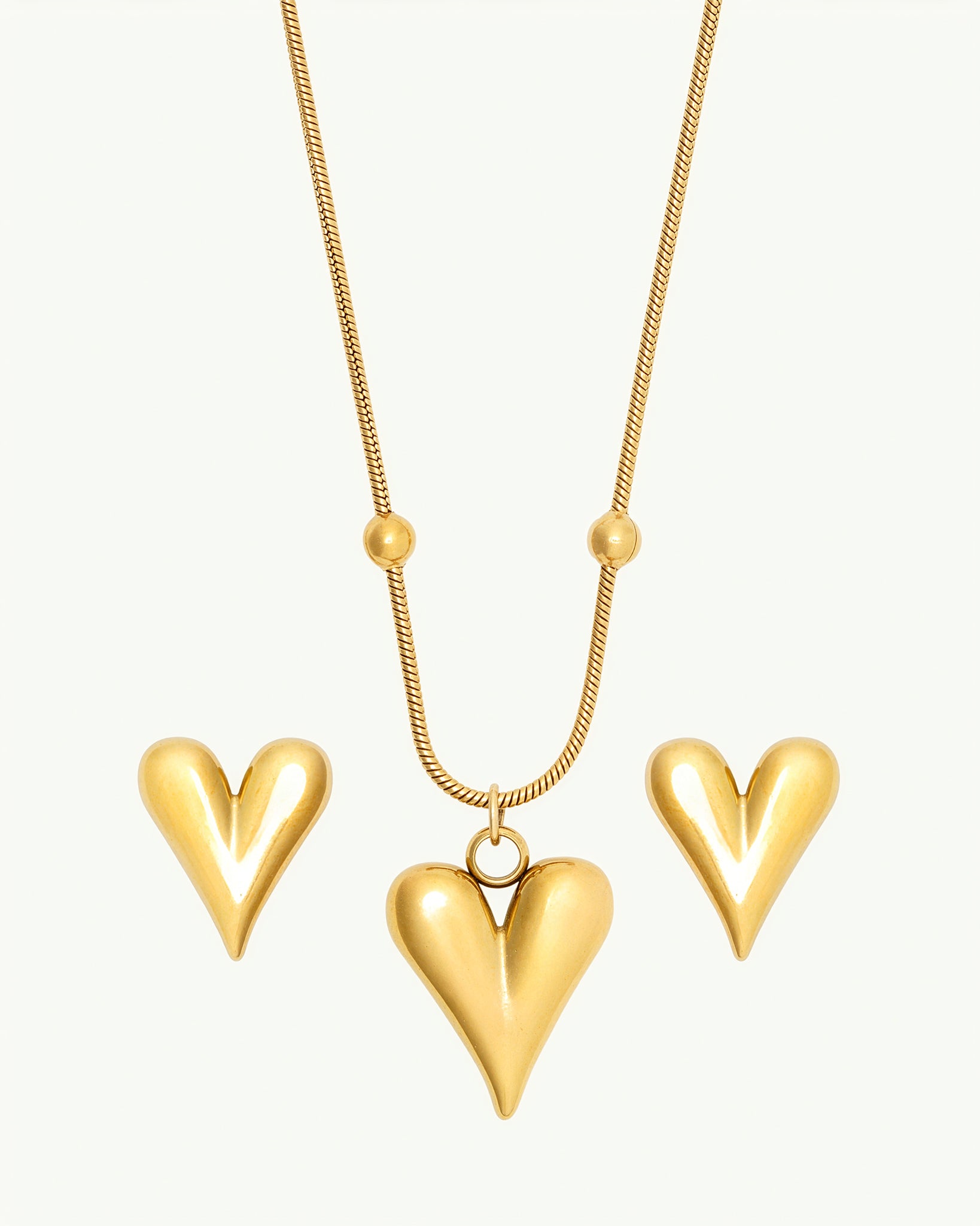 Liora 18K Gold Plated Set