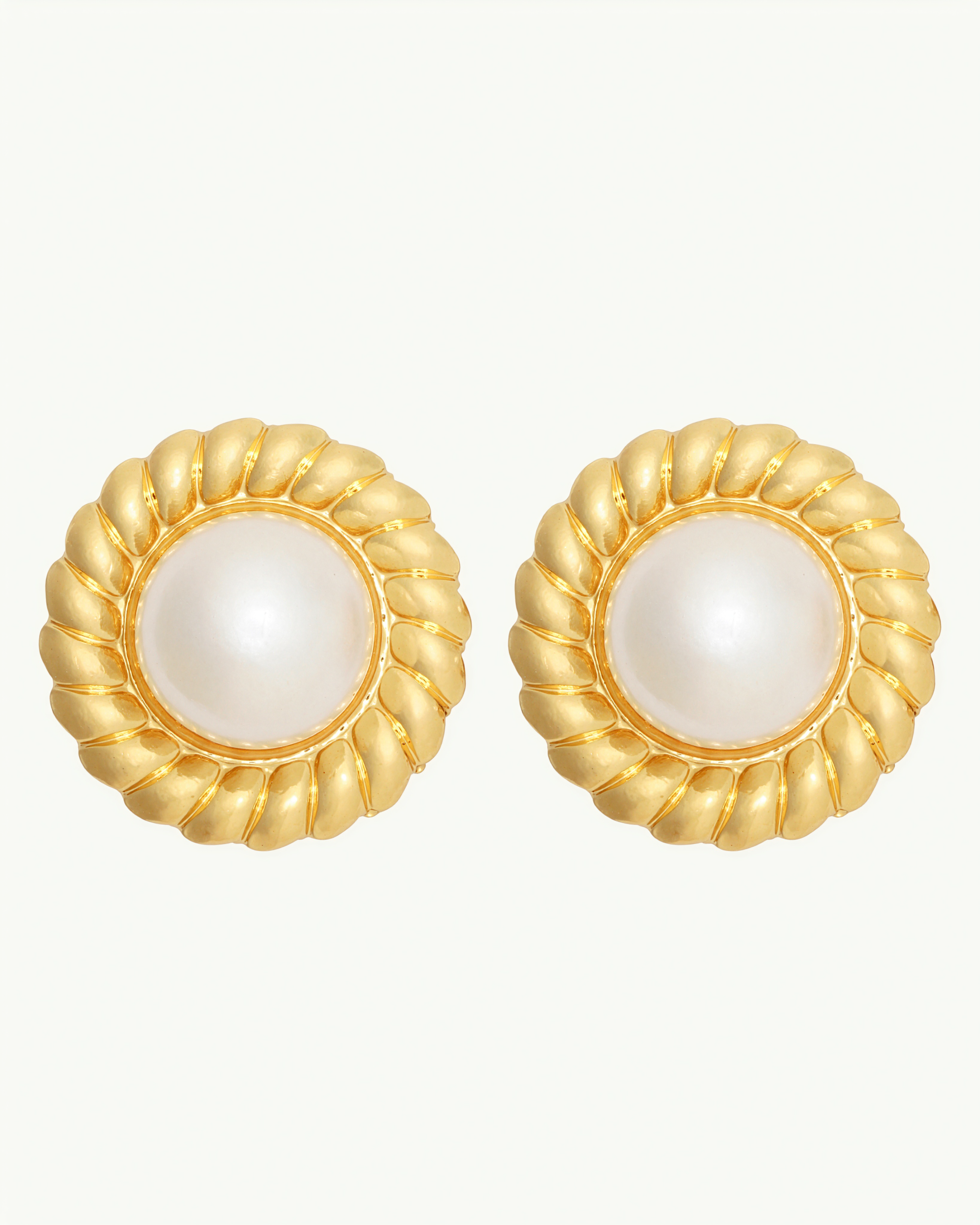 Orla 18K Gold Plated Studs