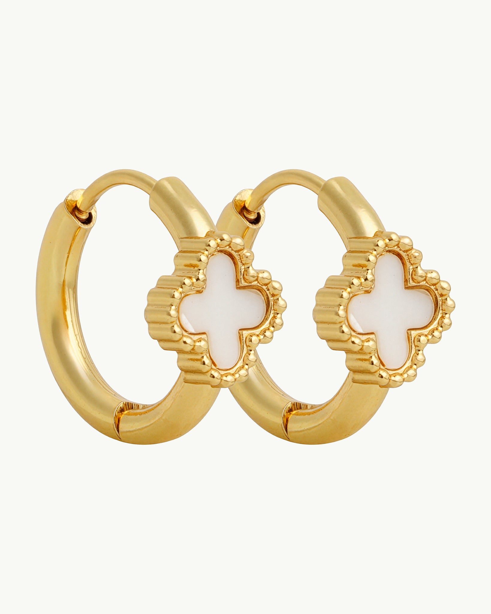 Orna 18K Gold Plated Hoops