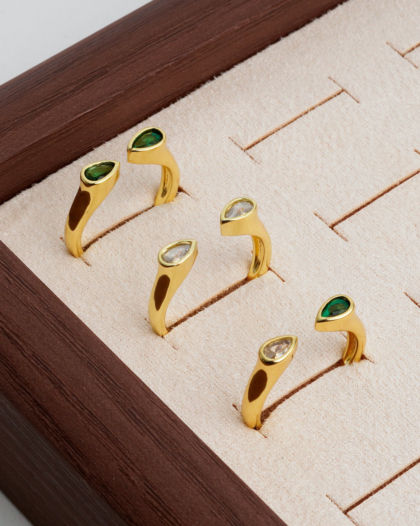 Aven 18K Gold Plated Ring