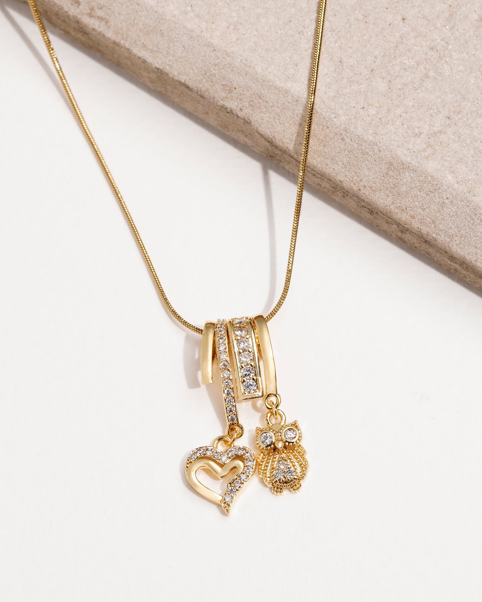 Amari 18K Gold Plated Necklace