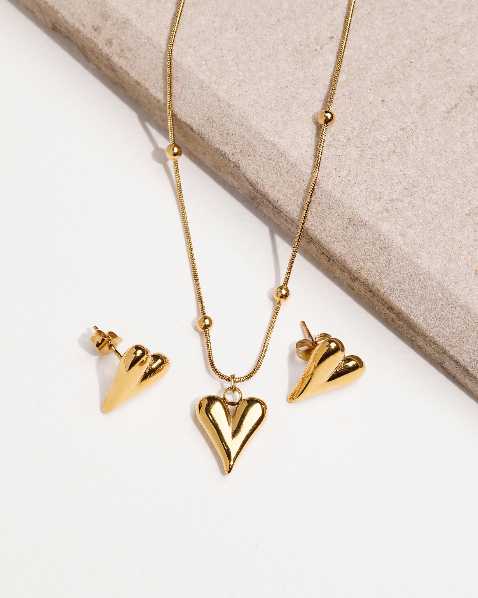 Liora 18K Gold Plated Set