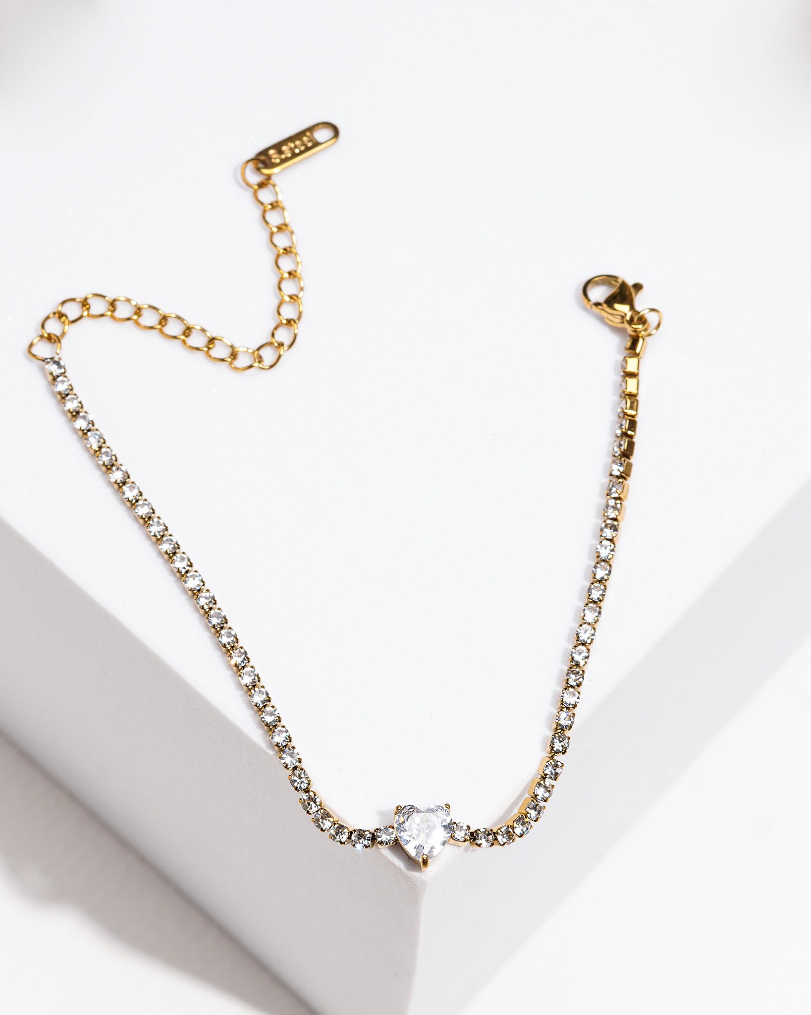 Elara 18K Gold Plated Tennis Bracelet