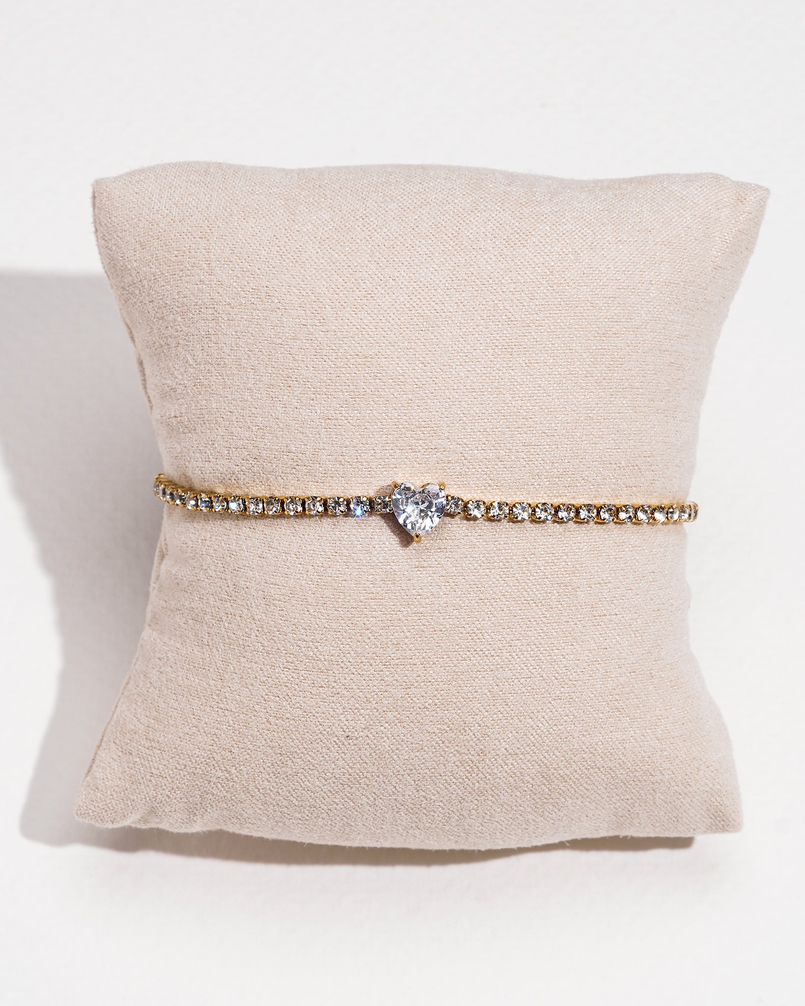 Elara 18K Gold Plated Tennis Bracelet