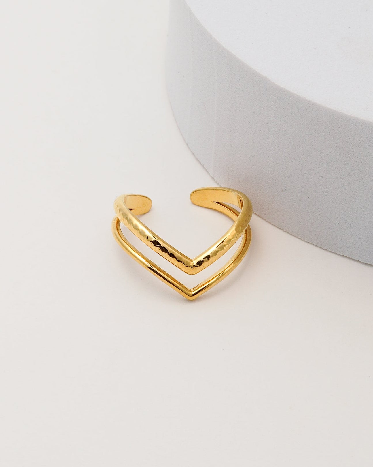Vera 18K Gold Plated Ring