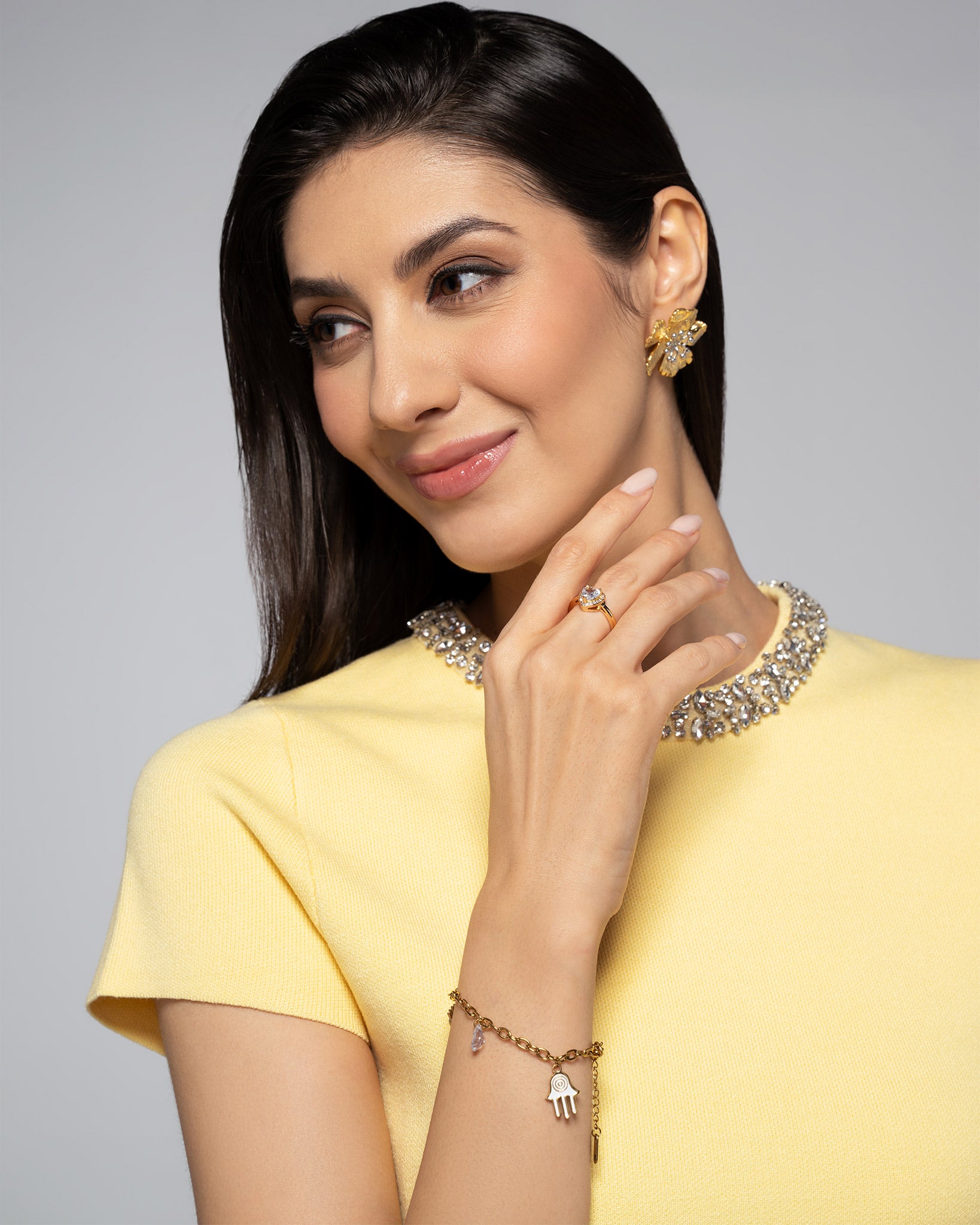 Mystic Charms 18K Gold Plated Bracelet