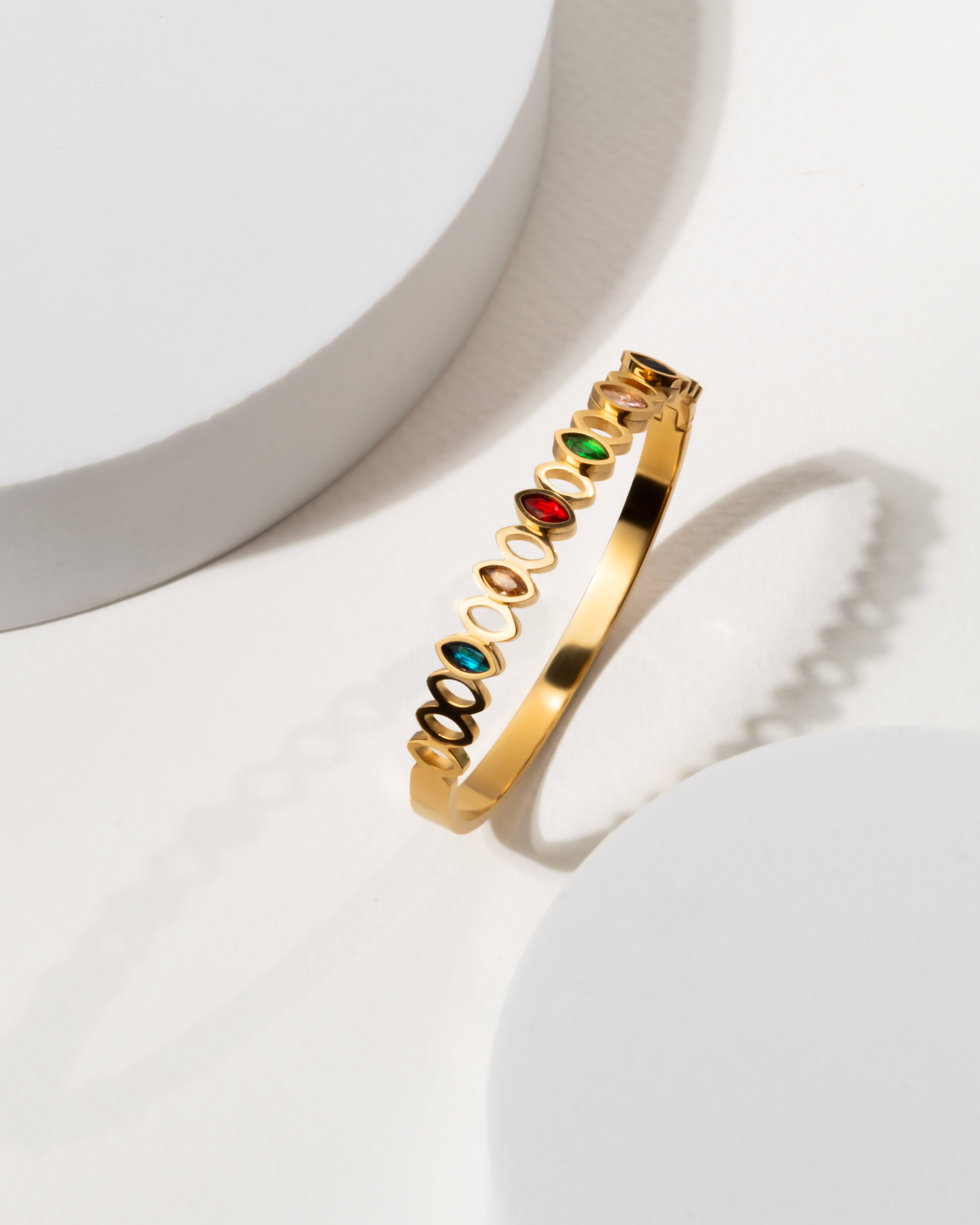 Aurora Bloom 18K Gold Plated Bracelet