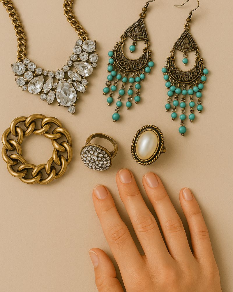 Gold-Plated Artificial Jewellery