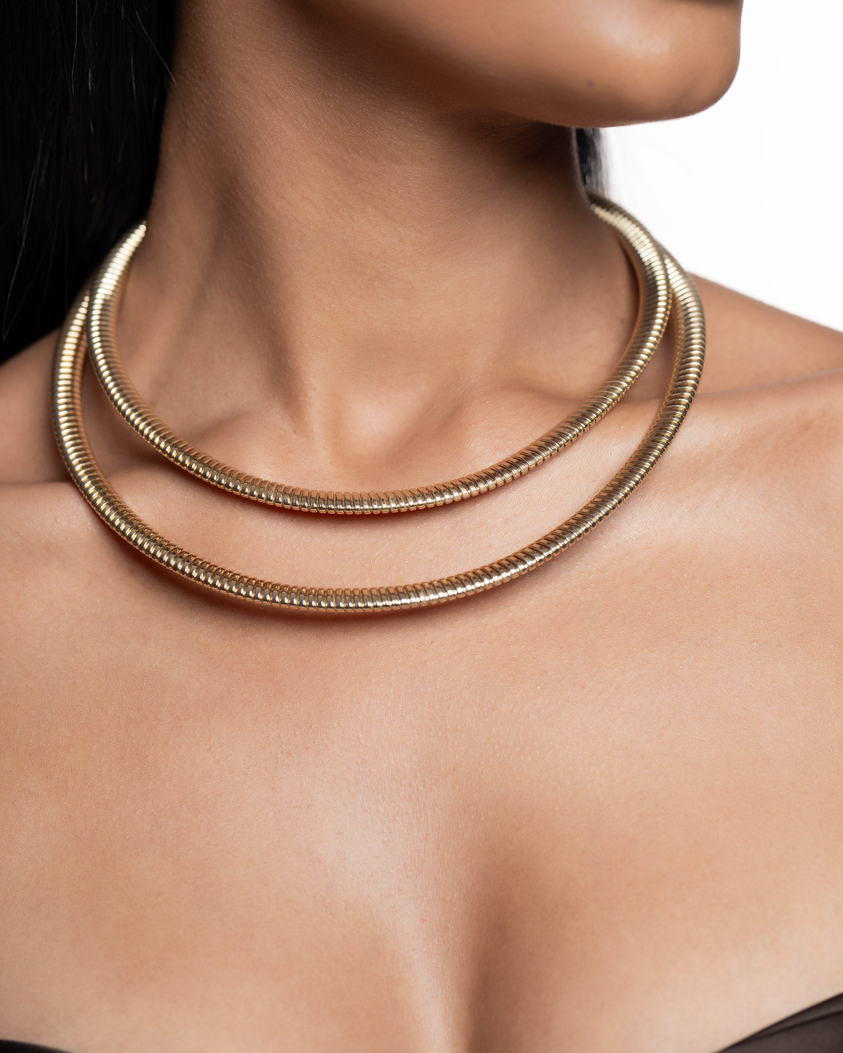 Viva Loop 18K Gold Plated Necklace