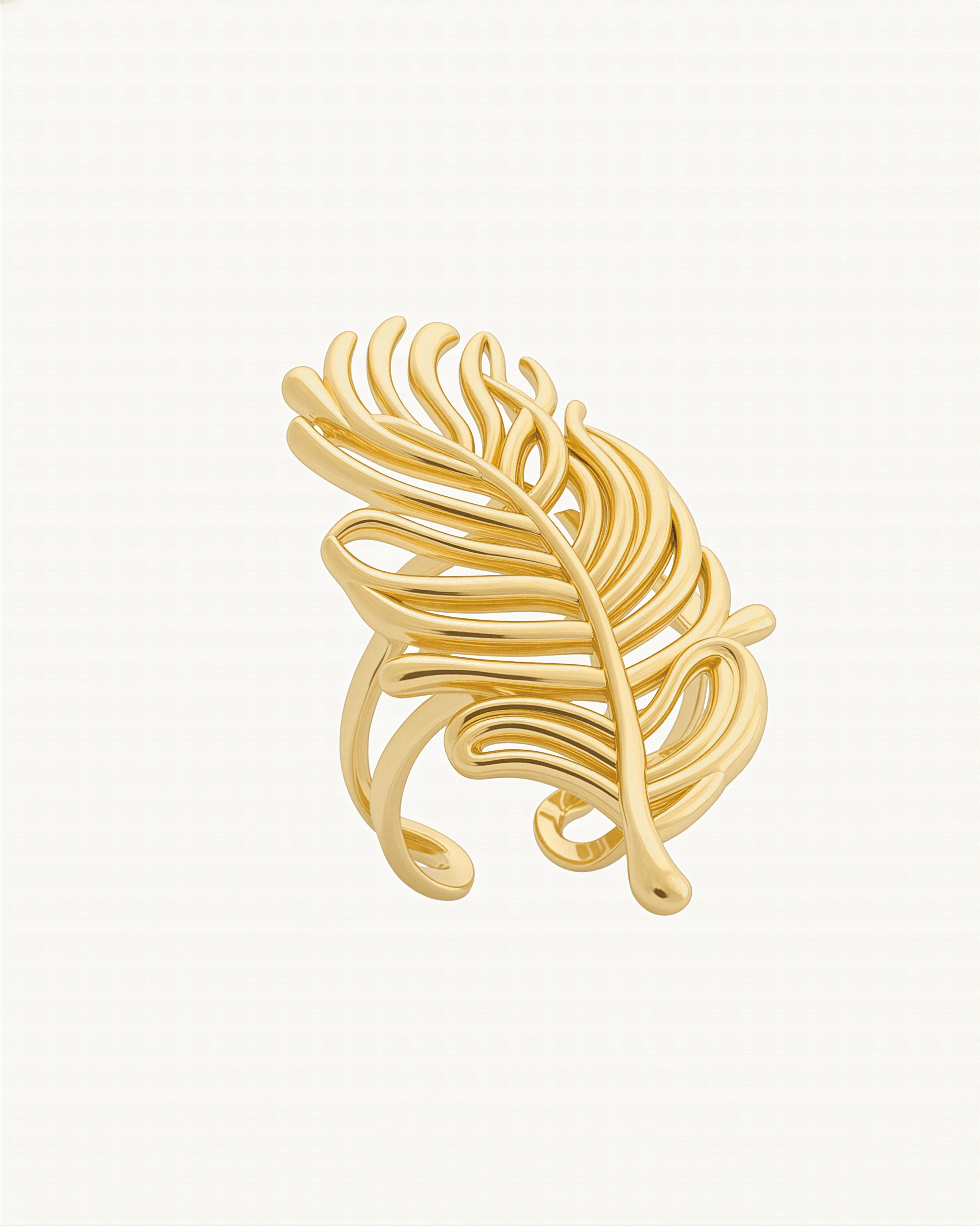 Aura Statement 18K Gold Plated Ring