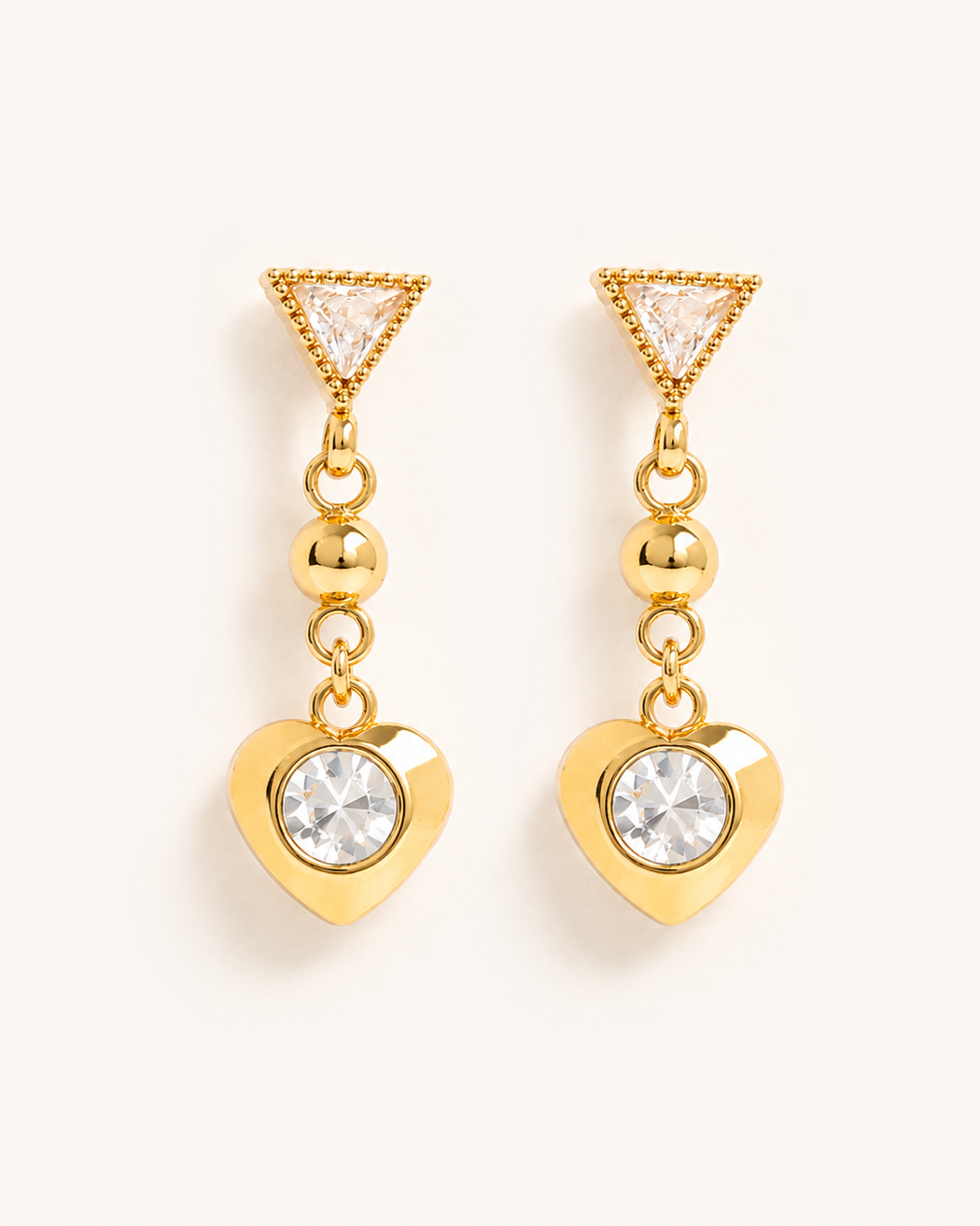 Eterna Glow 18K Gold Plated Earrings