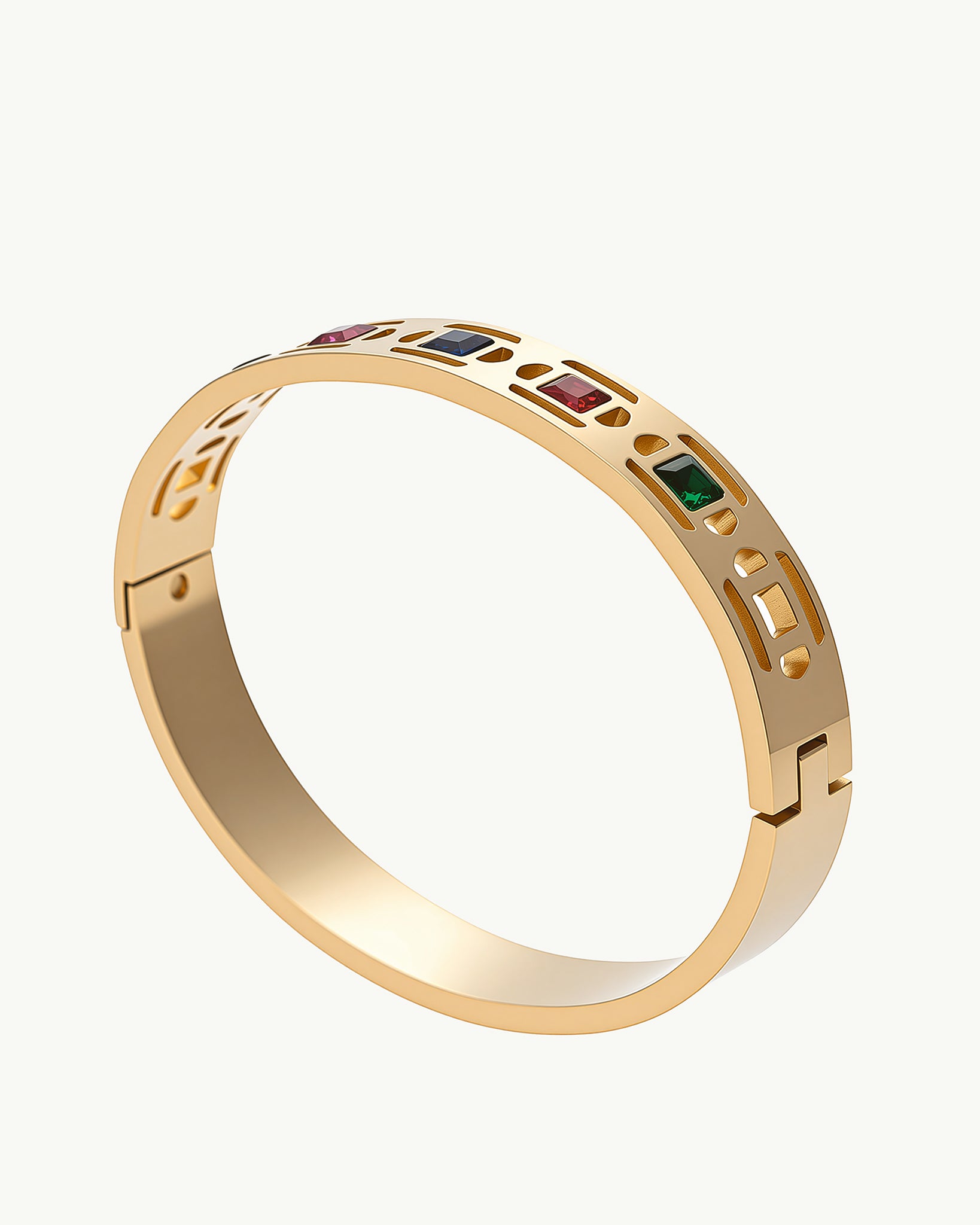 Golden Gleam 18K Gold Plated Bracelet