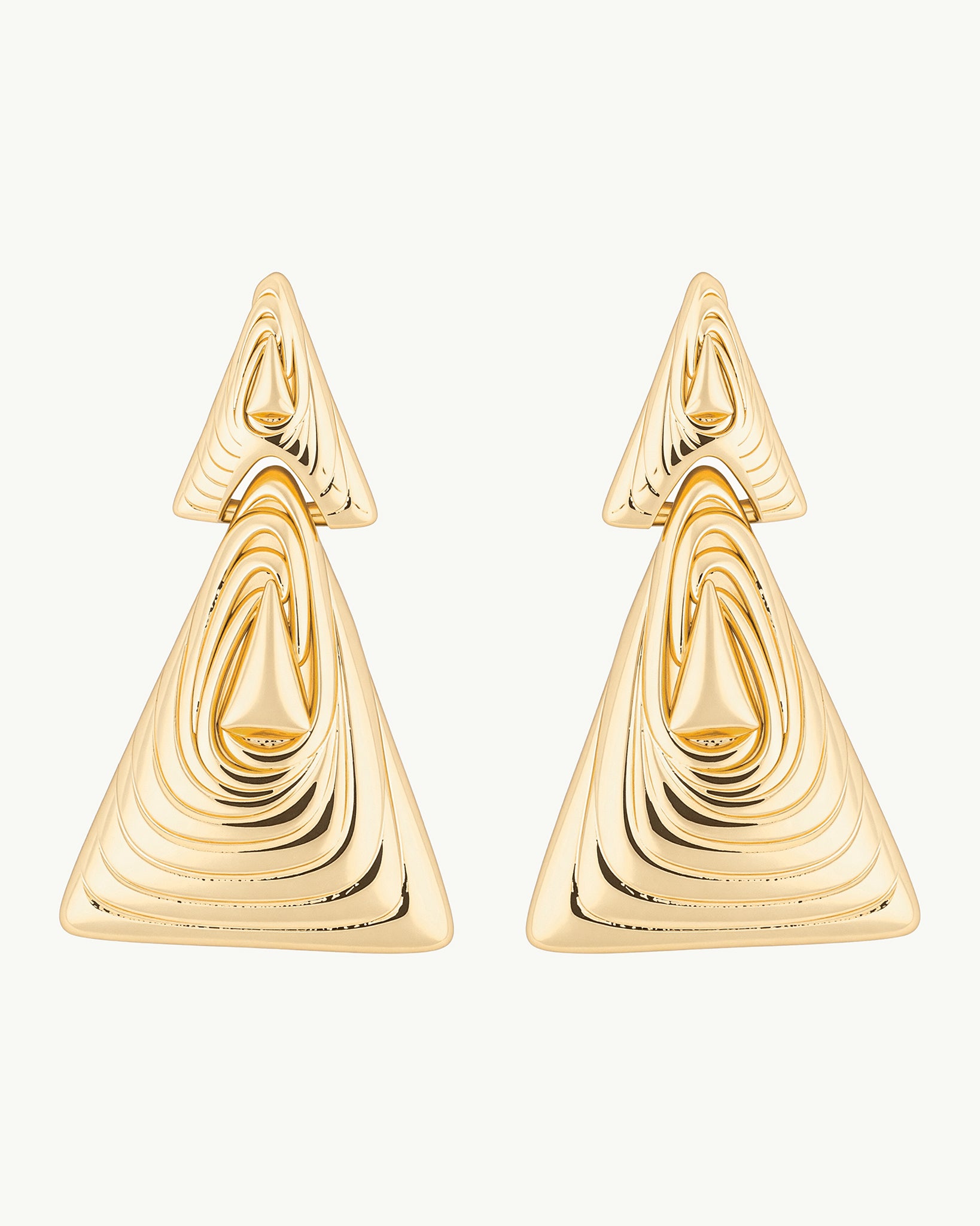Viva Stud 18K Gold Plated Earrings