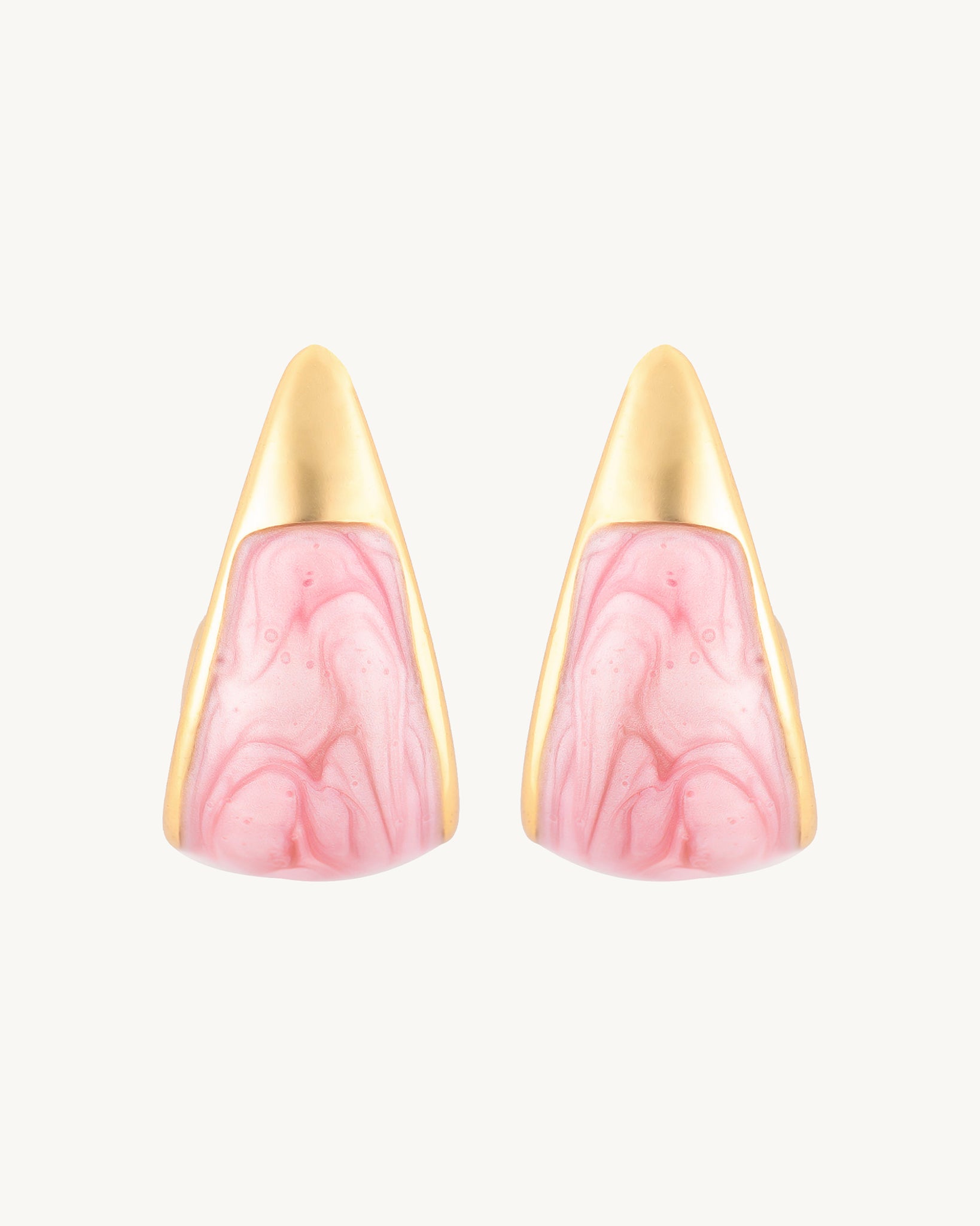 Blush Drop 18K Gold Plated Earrings