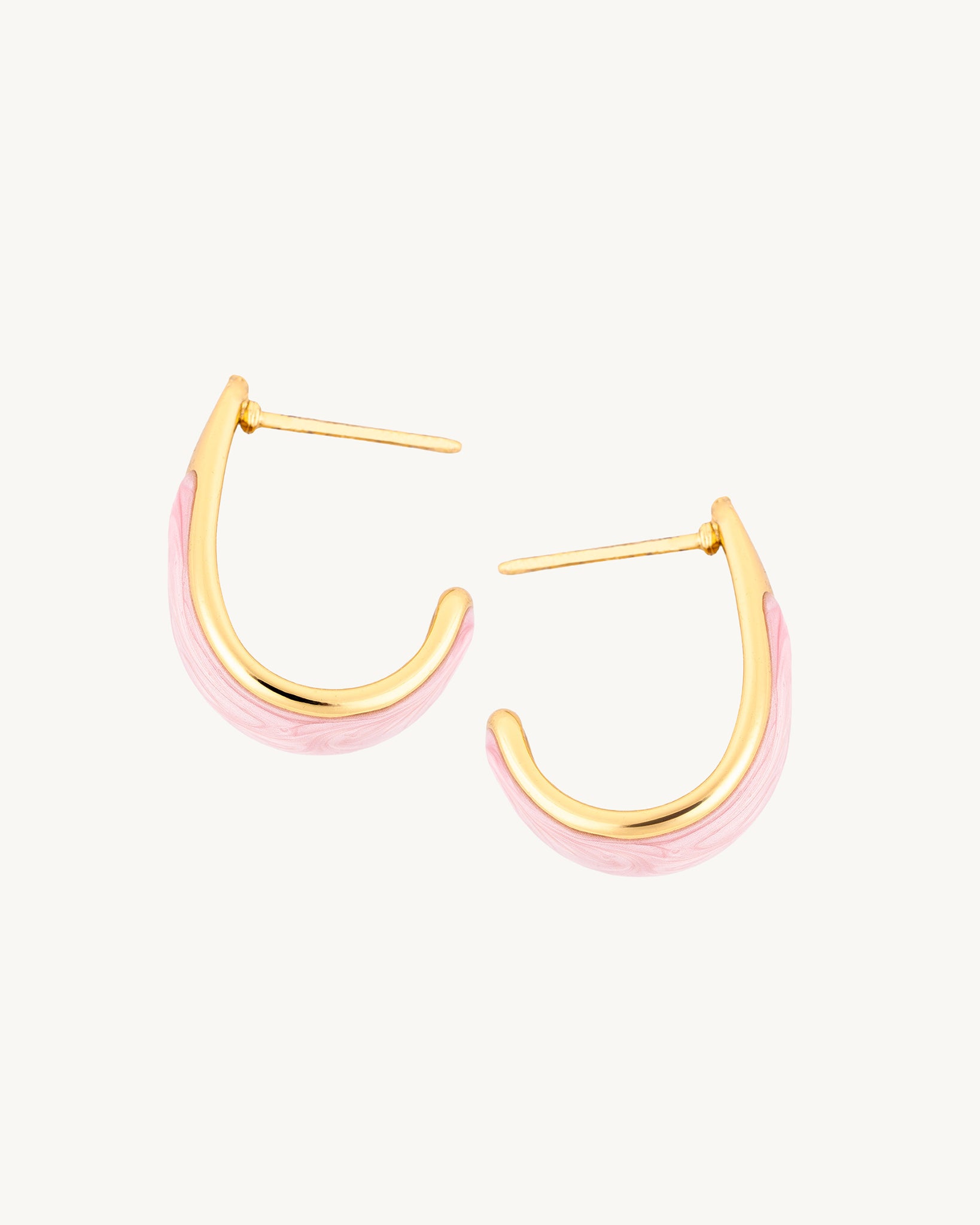 Blush Drop 18K Gold Plated Earrings