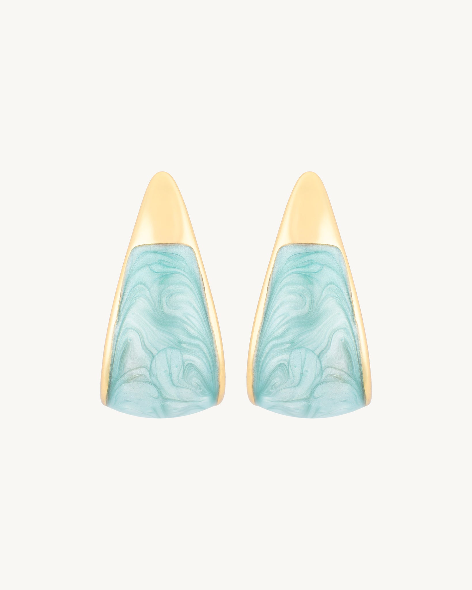 Blush Drop 18K Gold Plated Earrings