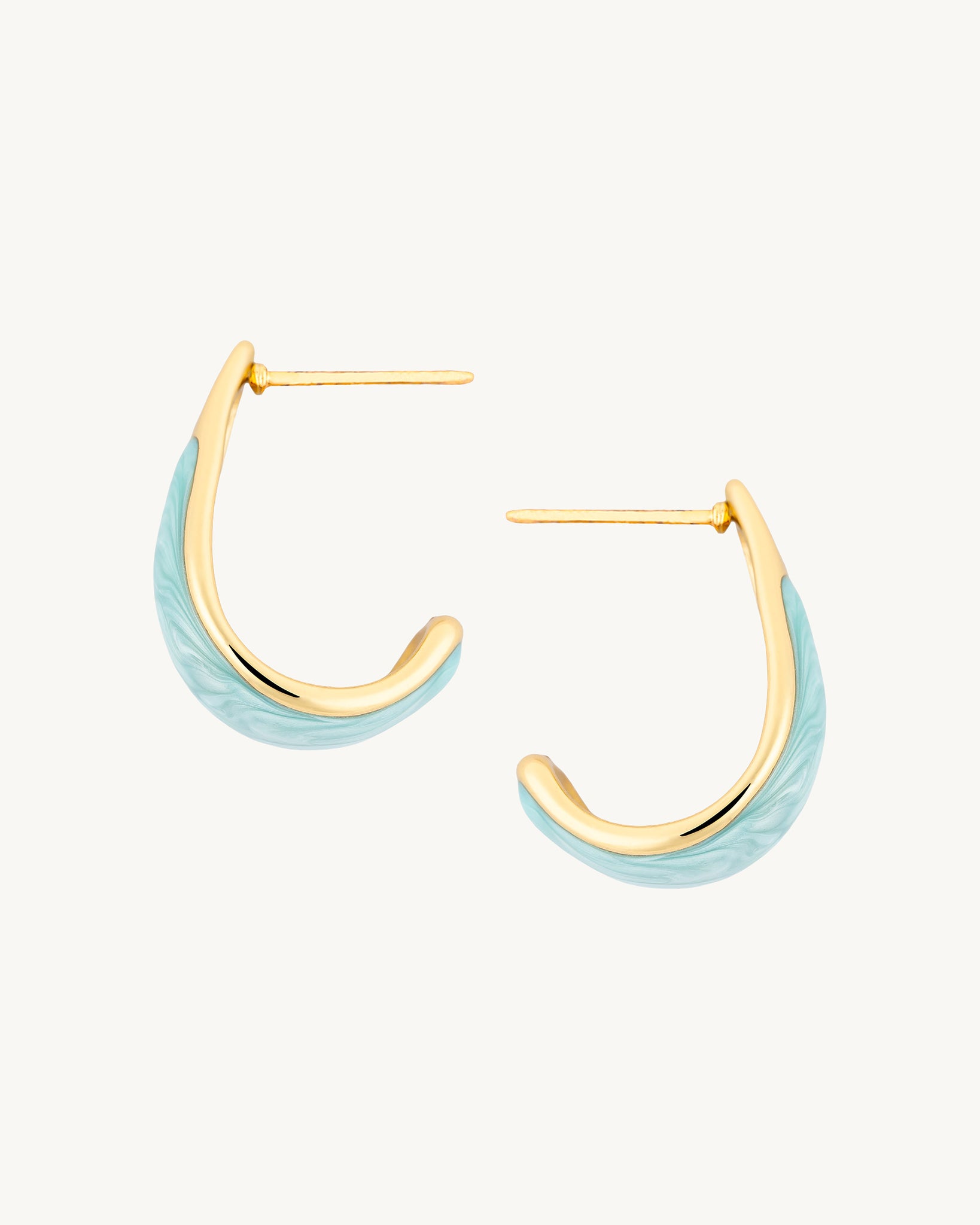 Blush Drop 18K Gold Plated Earrings