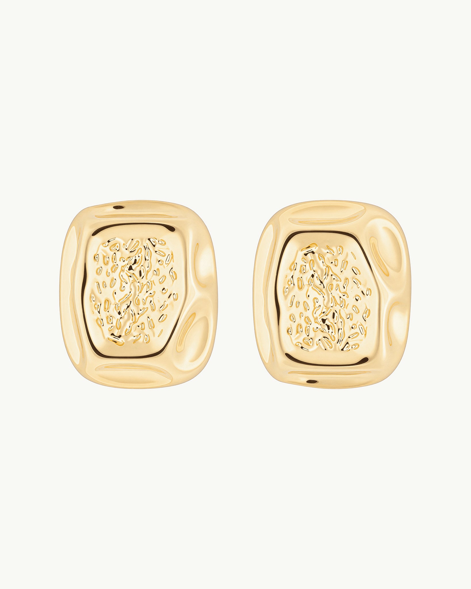 Marmo Studs 18K Gold Plated Earrings