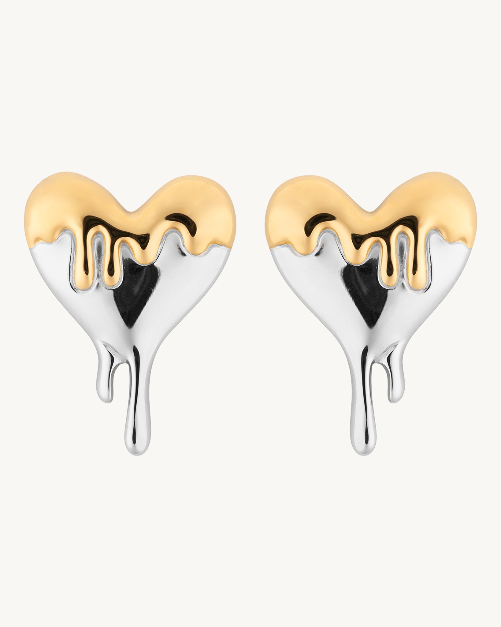 Lava Love 18K Gold Plated Earrings