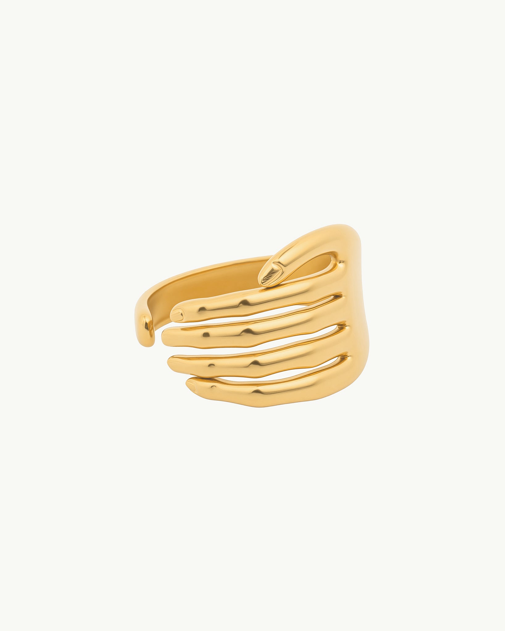 Gold Palma 18K Gold Plated Ring