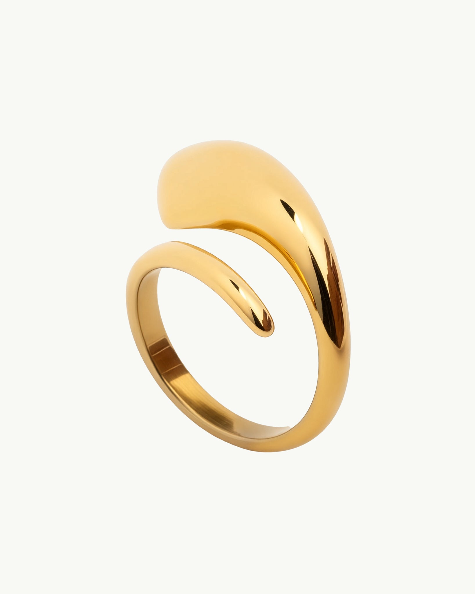 Incurve 18K Gold Plated Ring