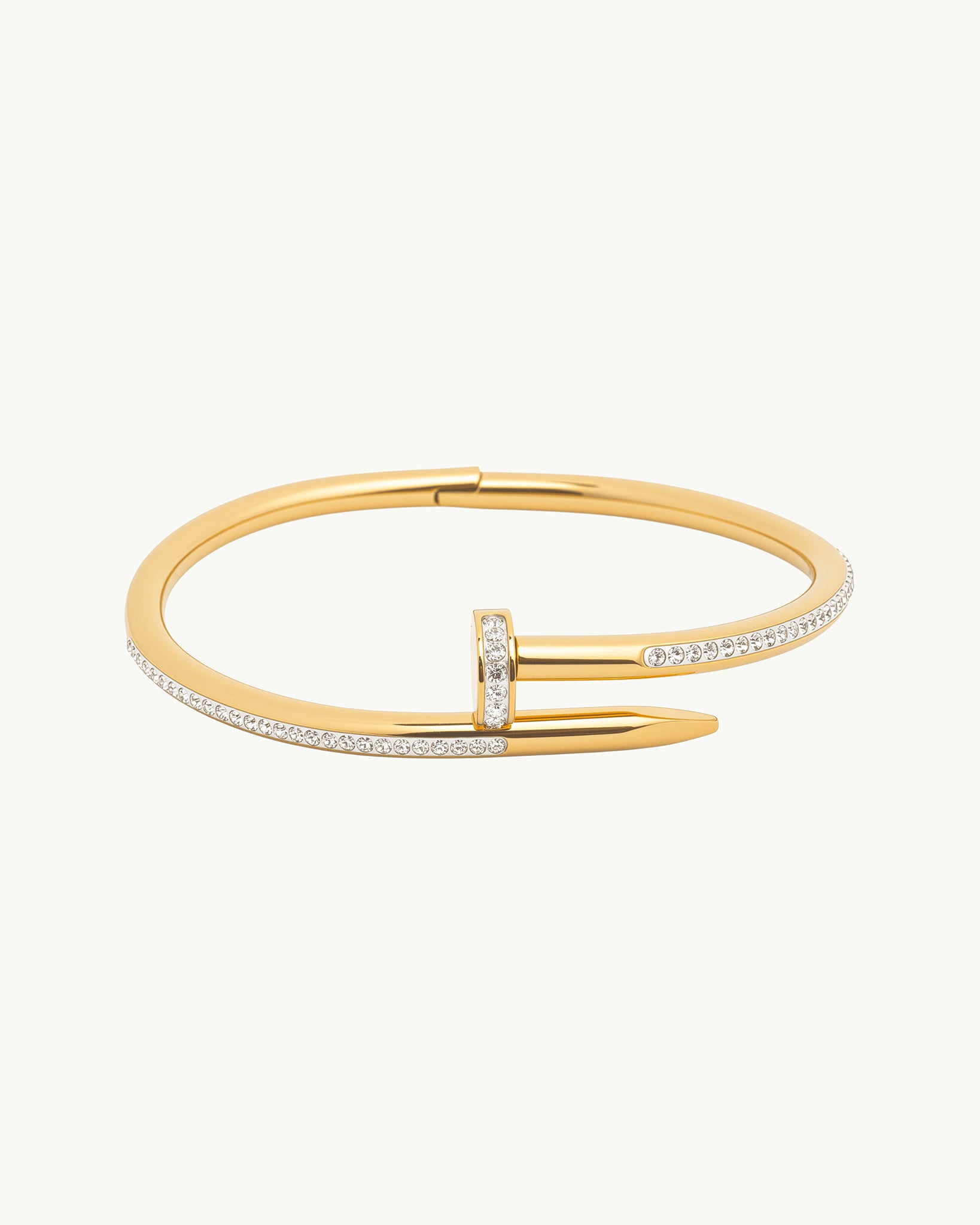 Nailed It 18K Gold Plated Bracelet