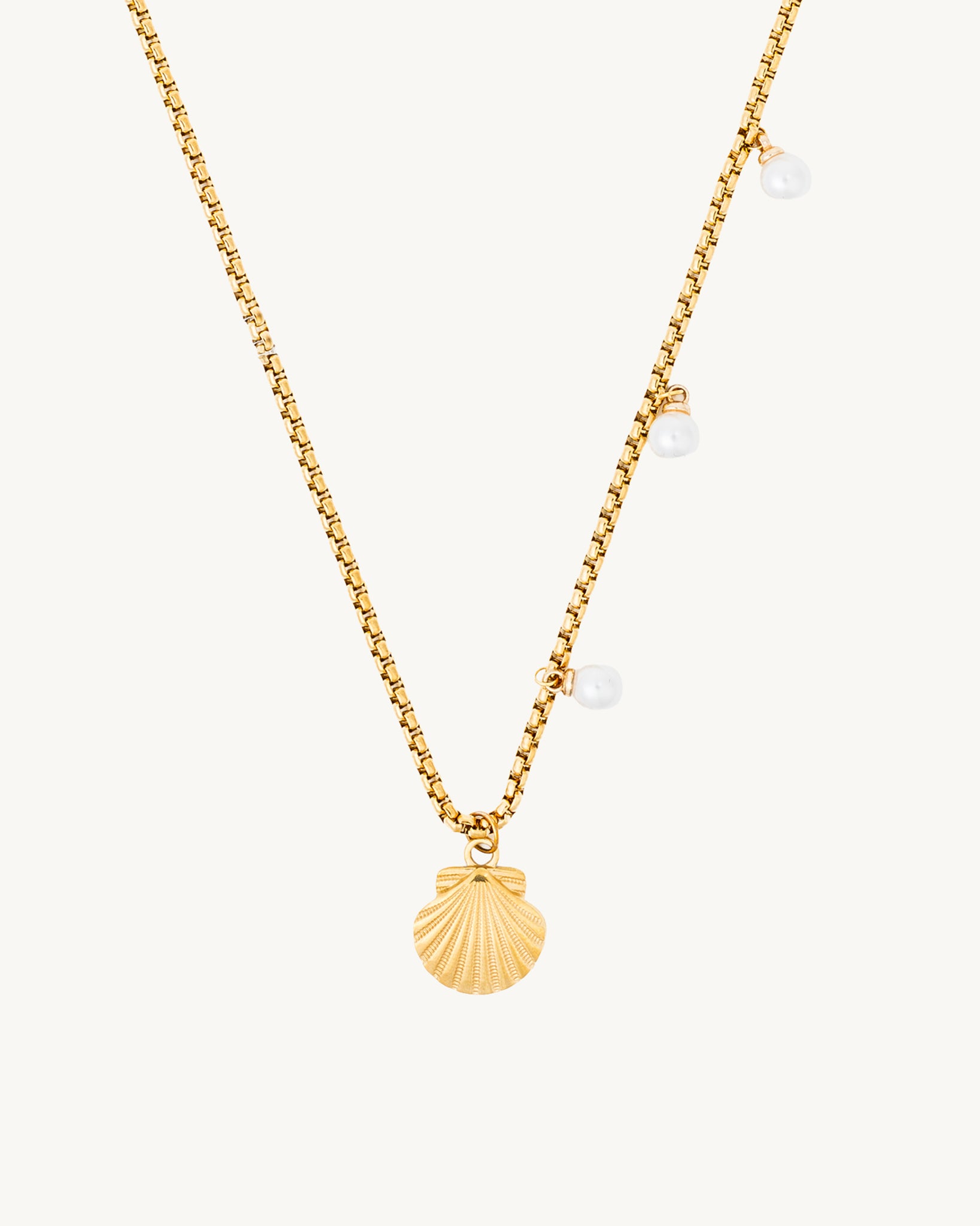 Sea Pearl 18K Gold Plated Necklace
