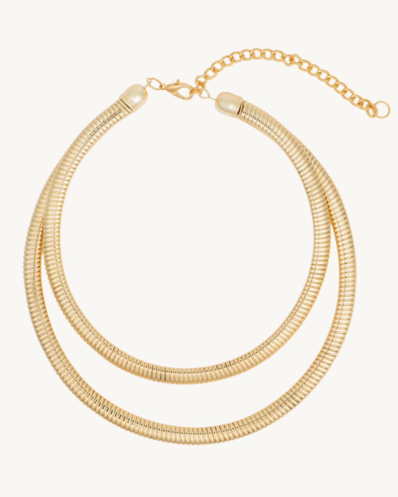 Viva Loop 18K Gold Plated Necklace