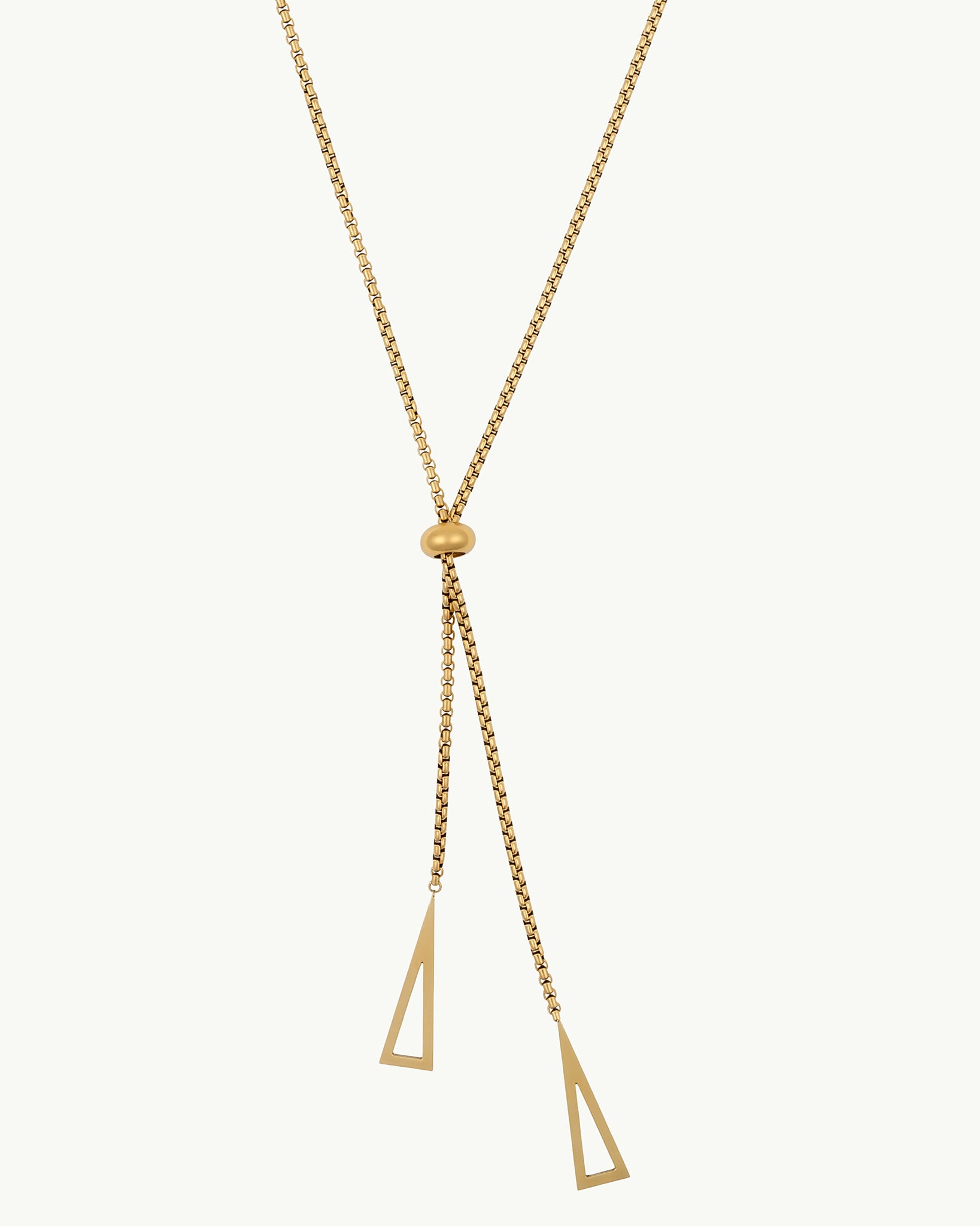 Vanta Loop 18K Gold Plated Necklace