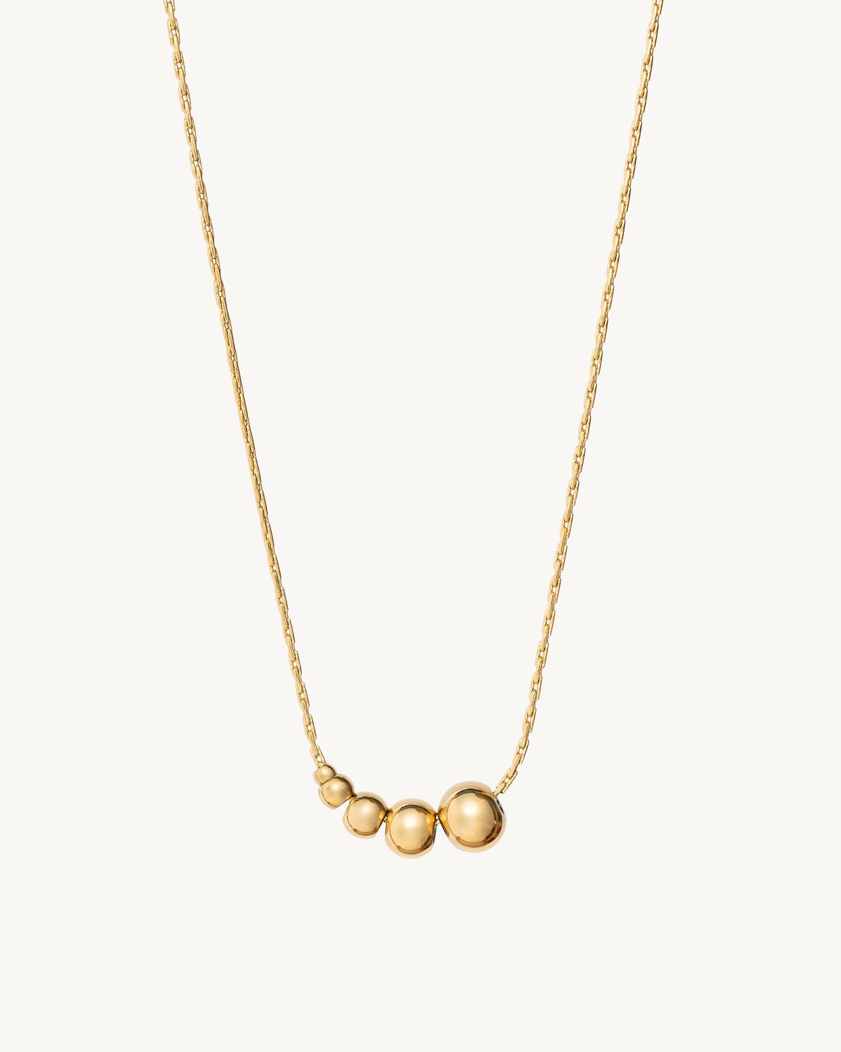 Ballet of Beads 18K Gold Plated Necklace