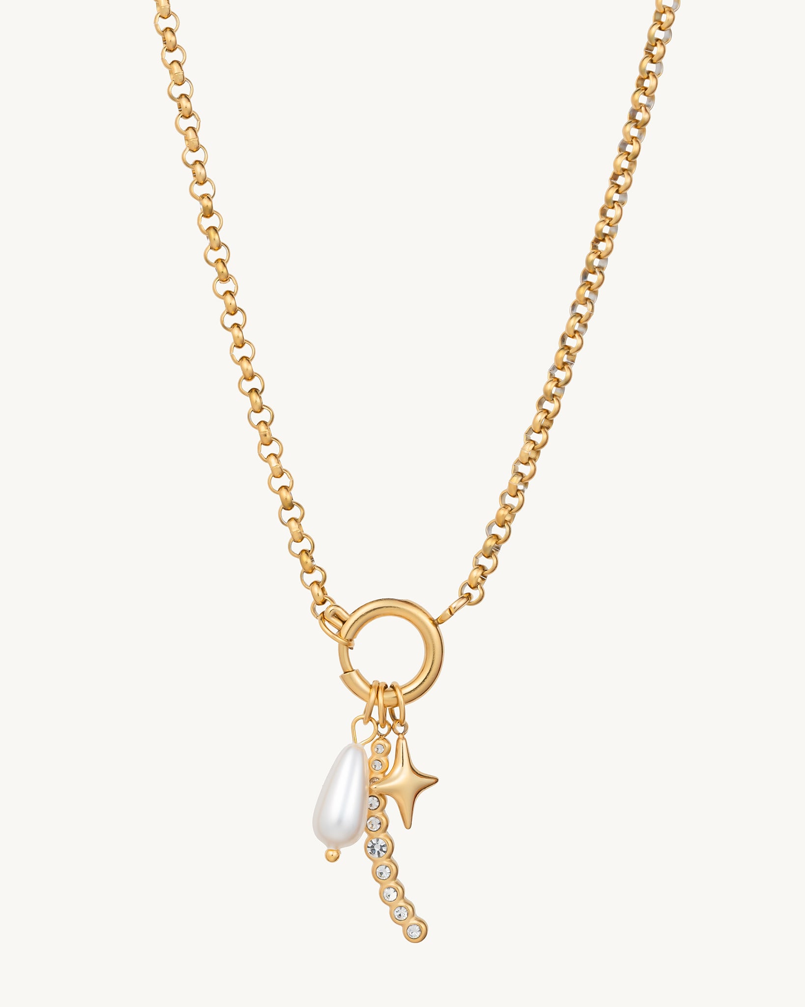 Twilight Luxe 18K Gold Plated Necklace