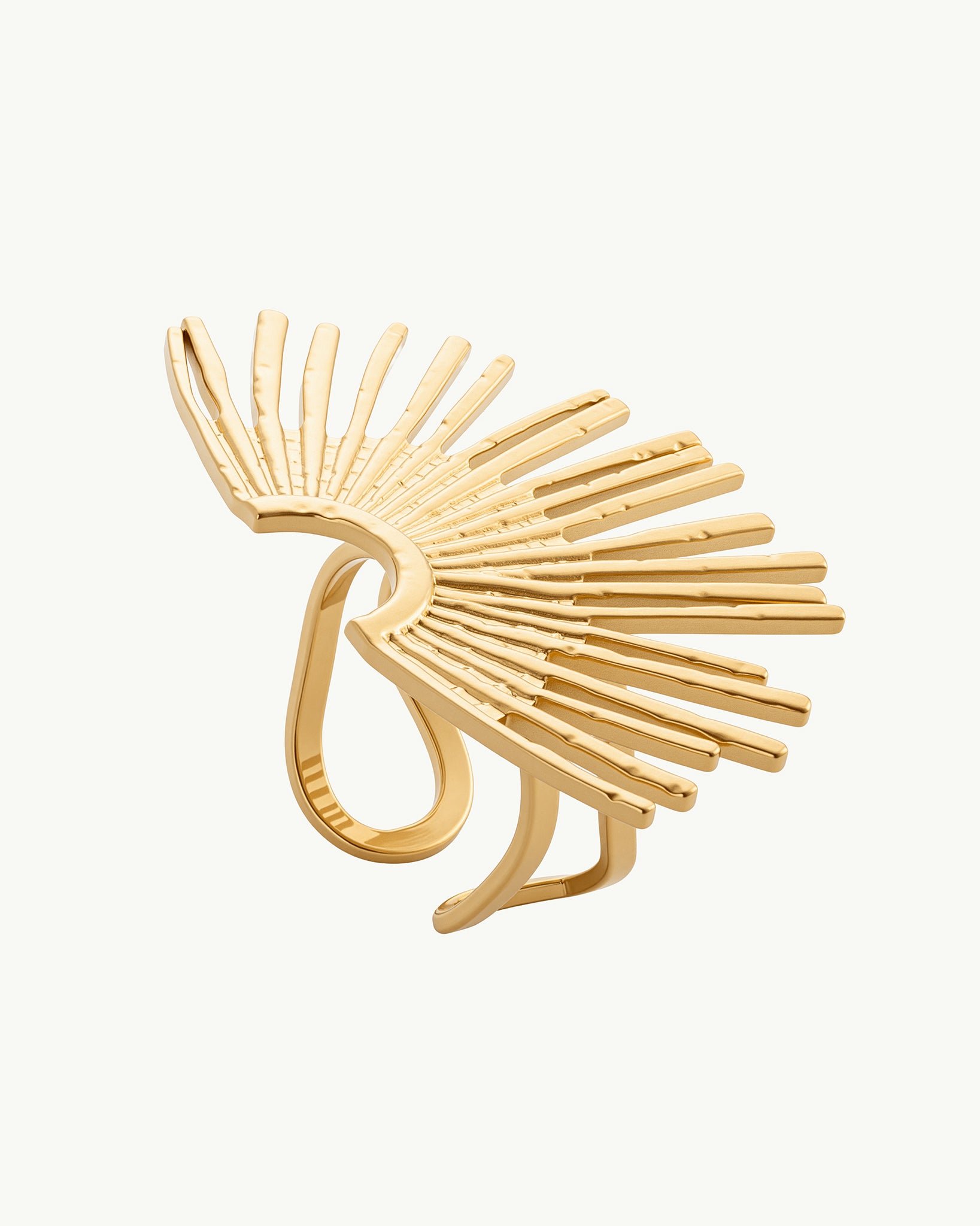 Solara 18K Gold Plated Ring