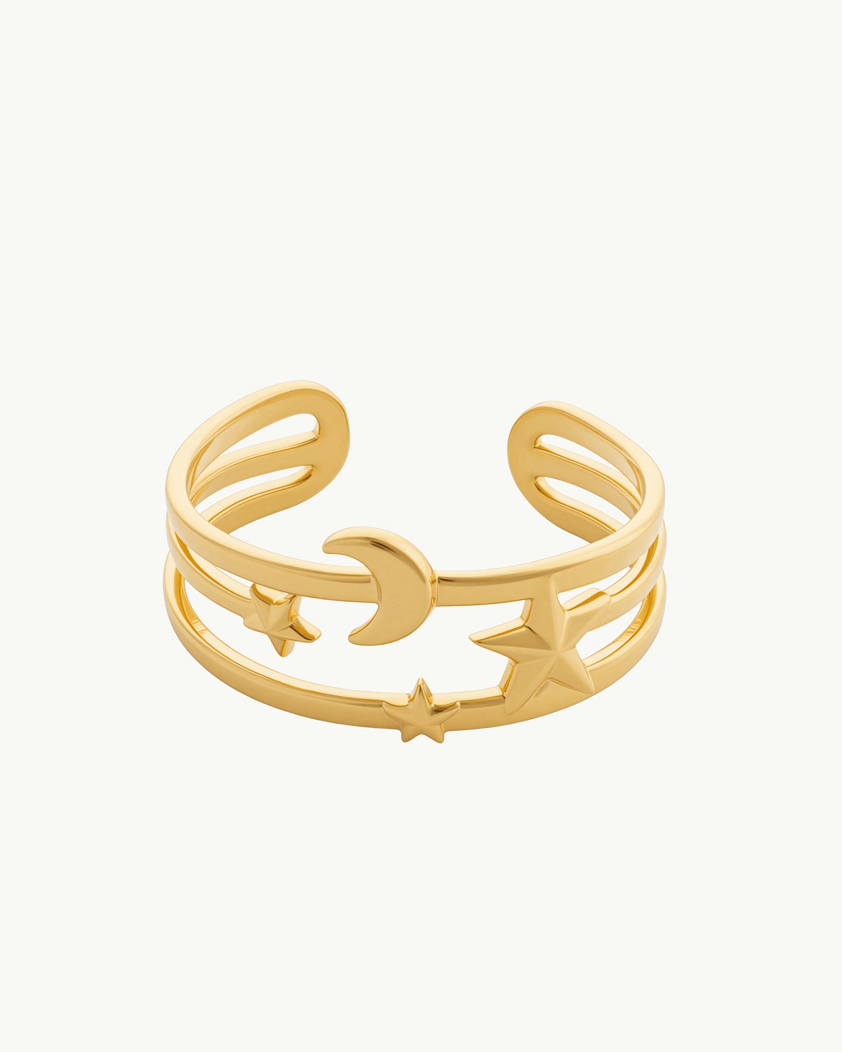 Cosmic 18K Gold Plated Ring