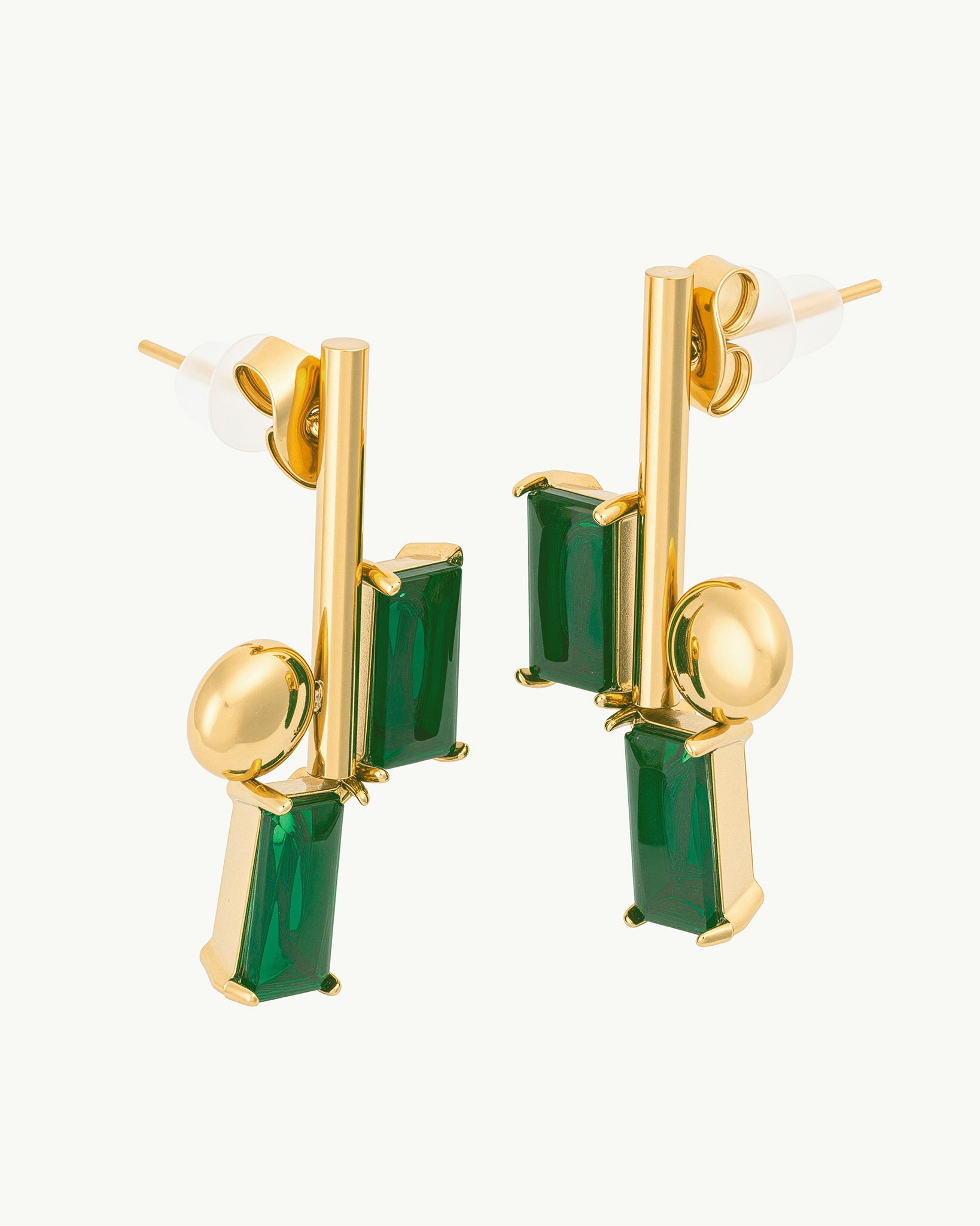 Emeric 18K Gold Plated Earrings