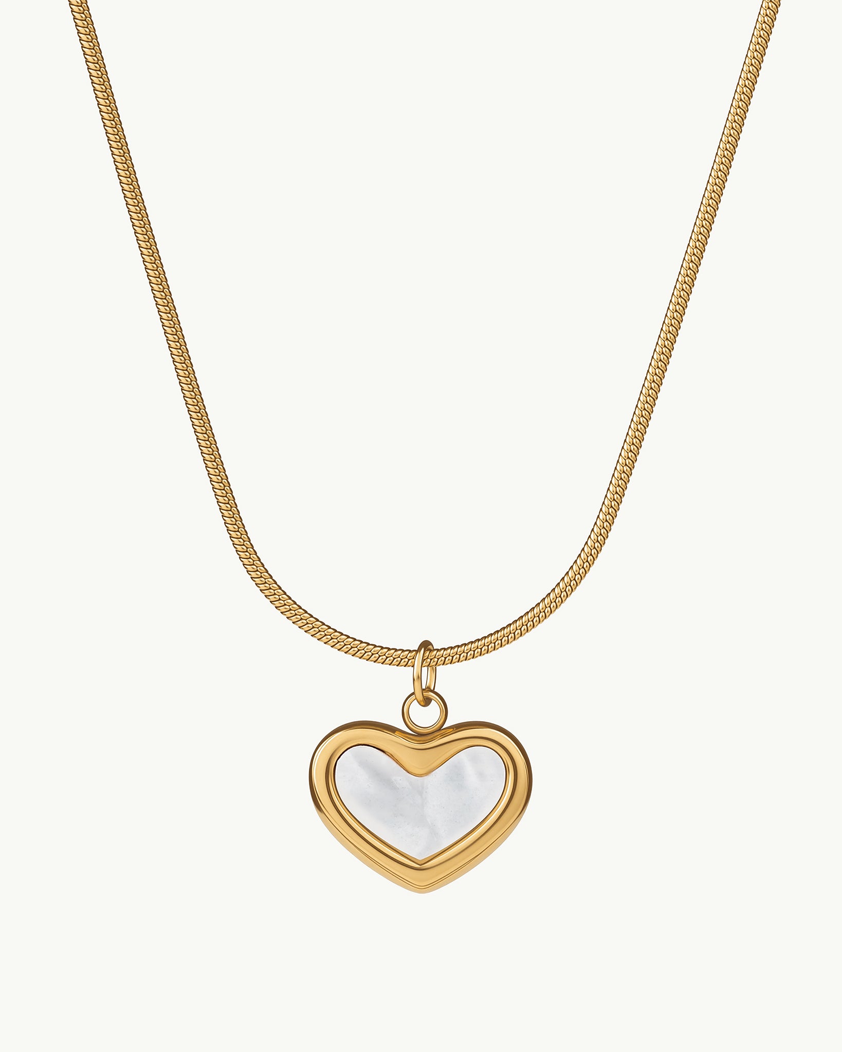 Dainty Heart 18K Gold Plated Necklace