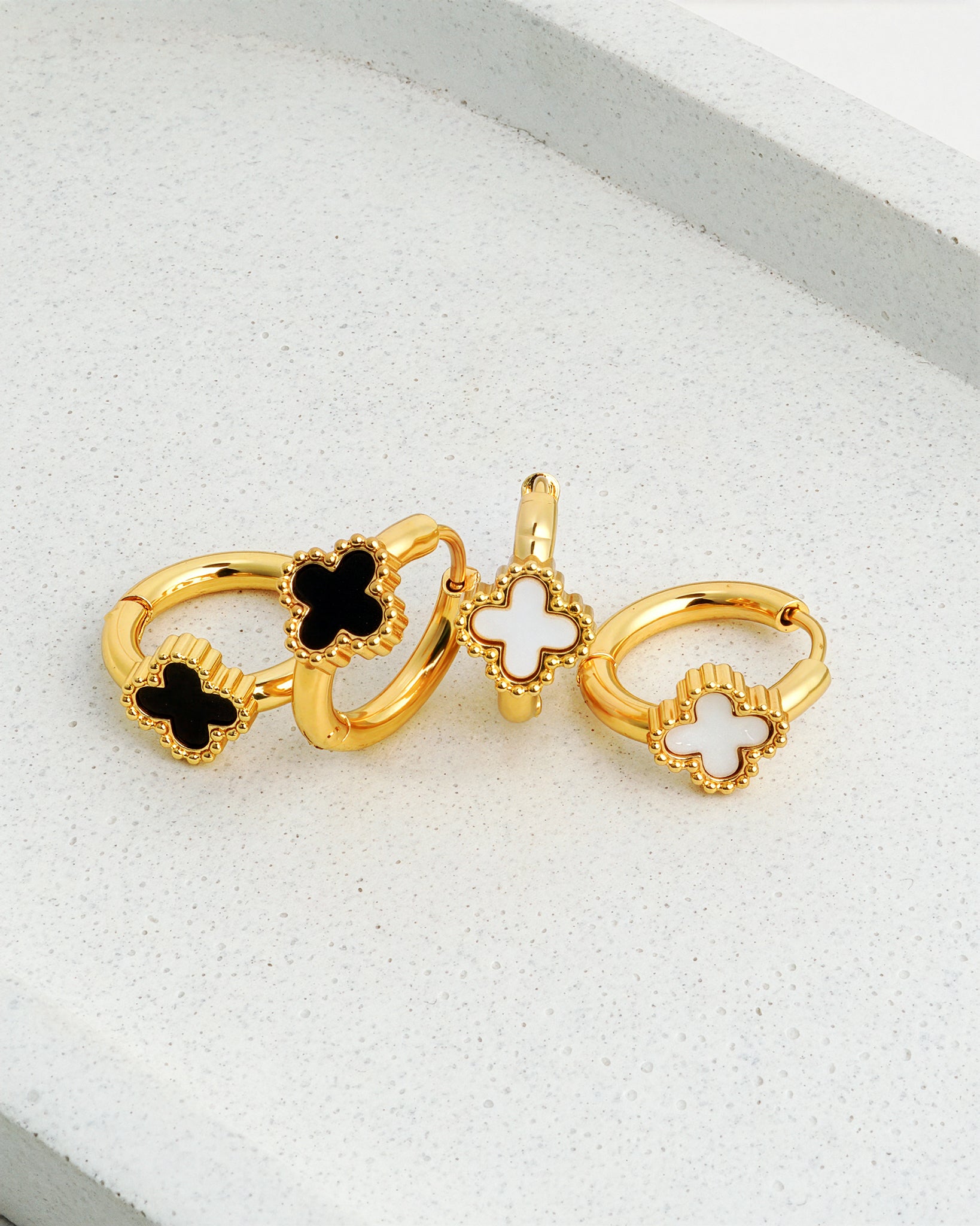 Orna 18K Gold Plated Hoops