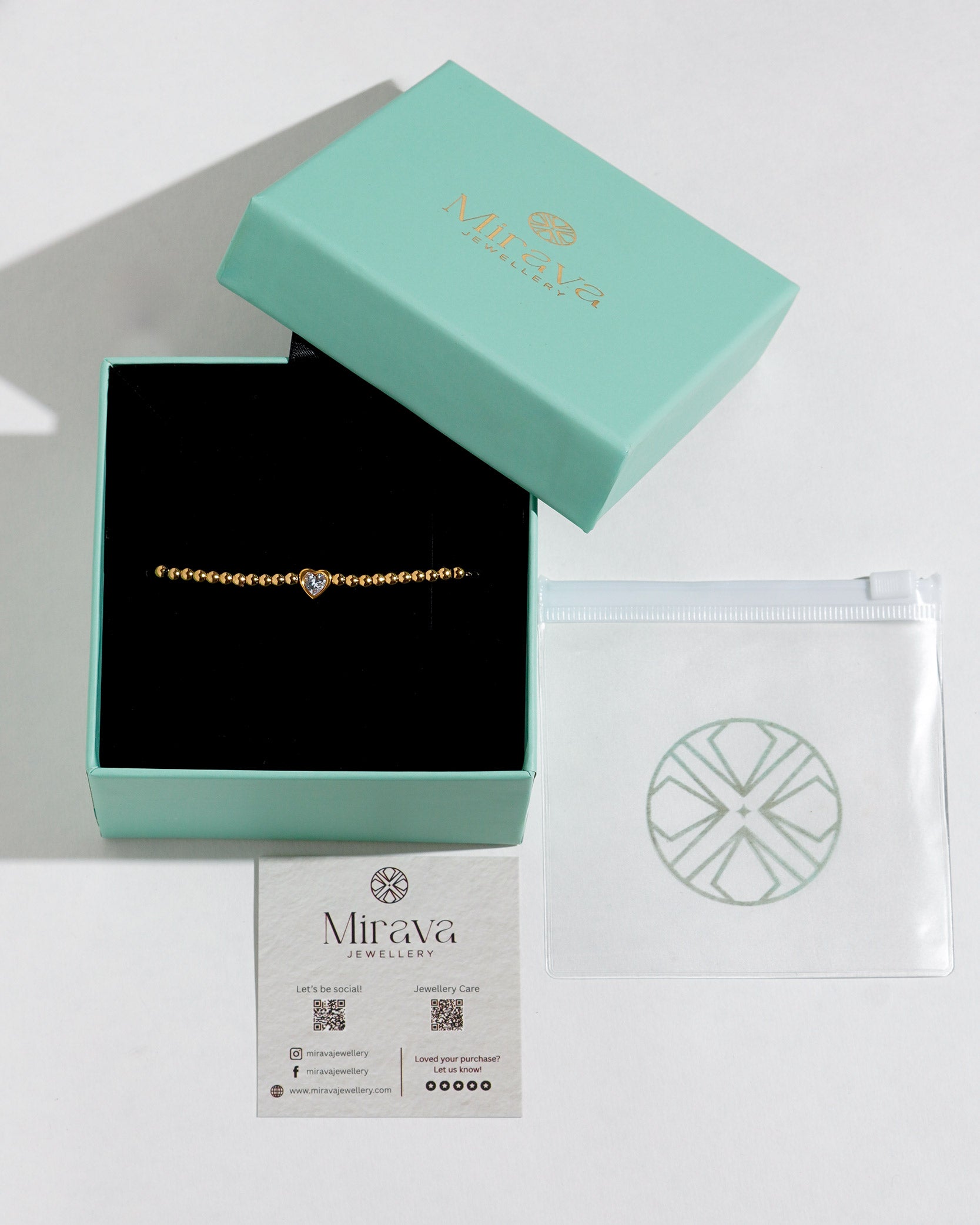 Passion 18K Gold Plated Tennis Bracelet