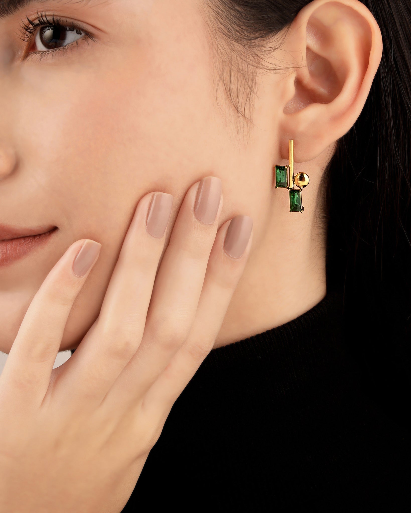 Emeric 18K Gold Plated Earrings