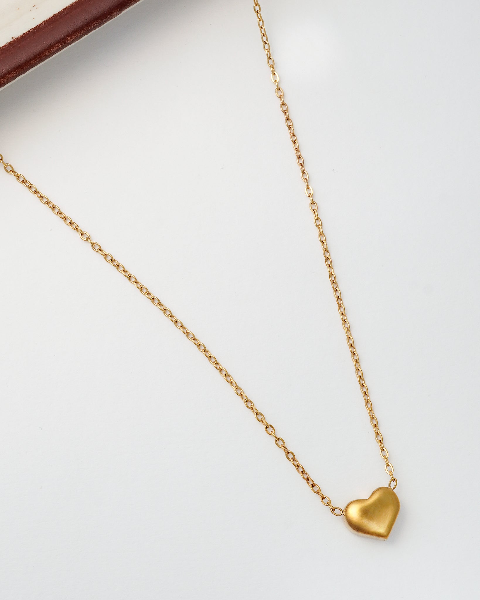 Gilded Heart 18K Gold Plated Set
