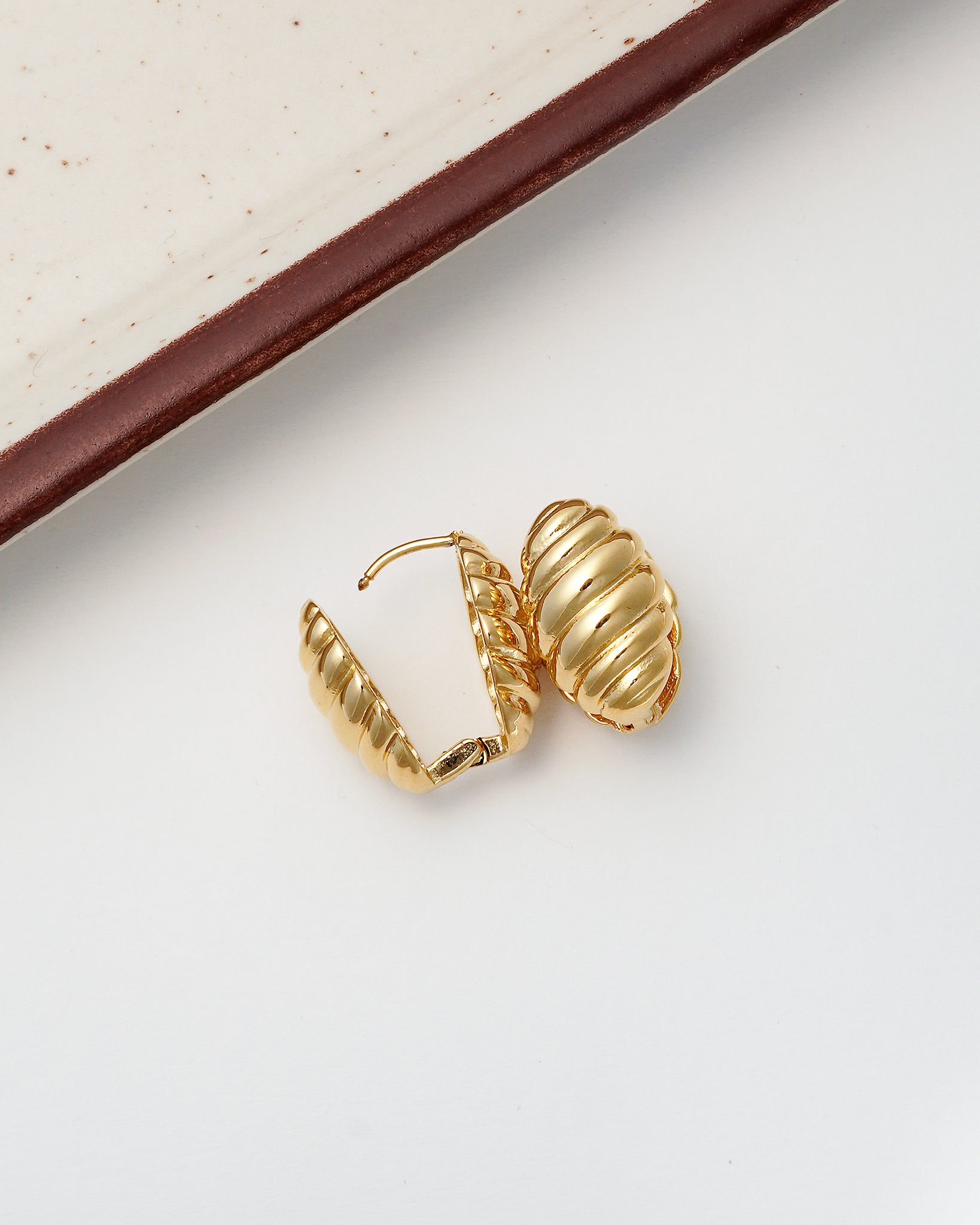 Croiss 18K Gold Plated Earrings