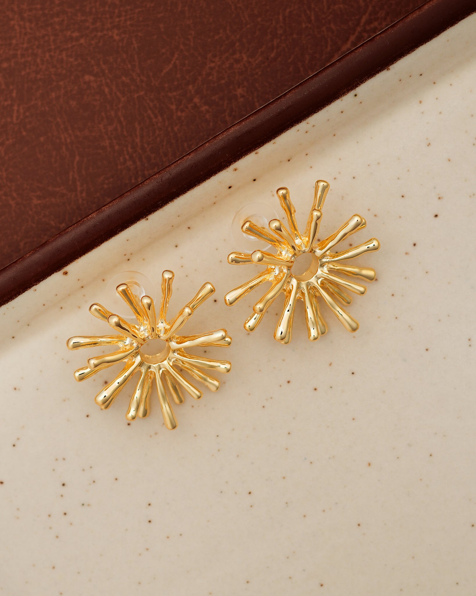 Stella 22K Gold Plated Earrings